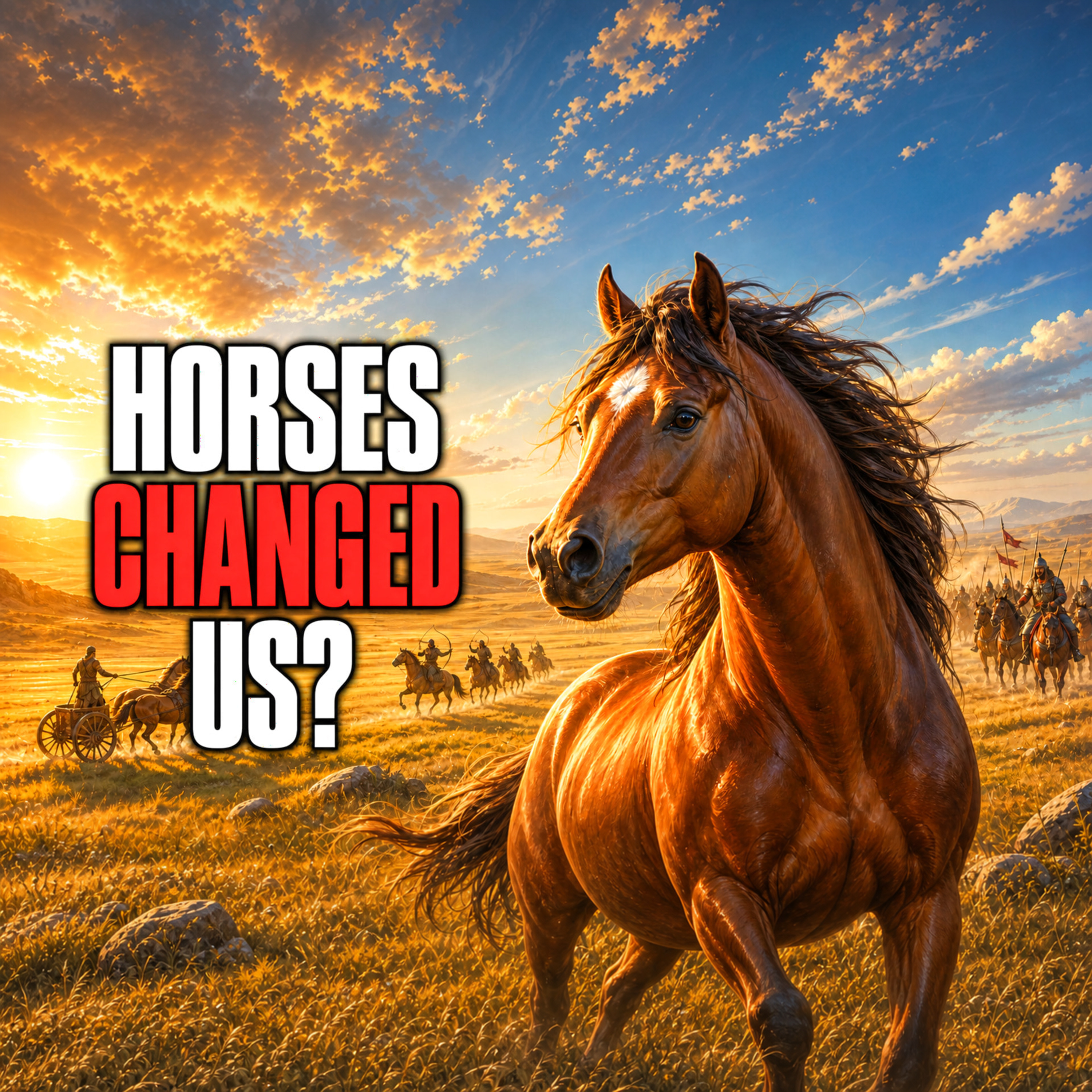The Secret History of Horses: How One Animal REWIRED Human Civilization? | History for Sleep