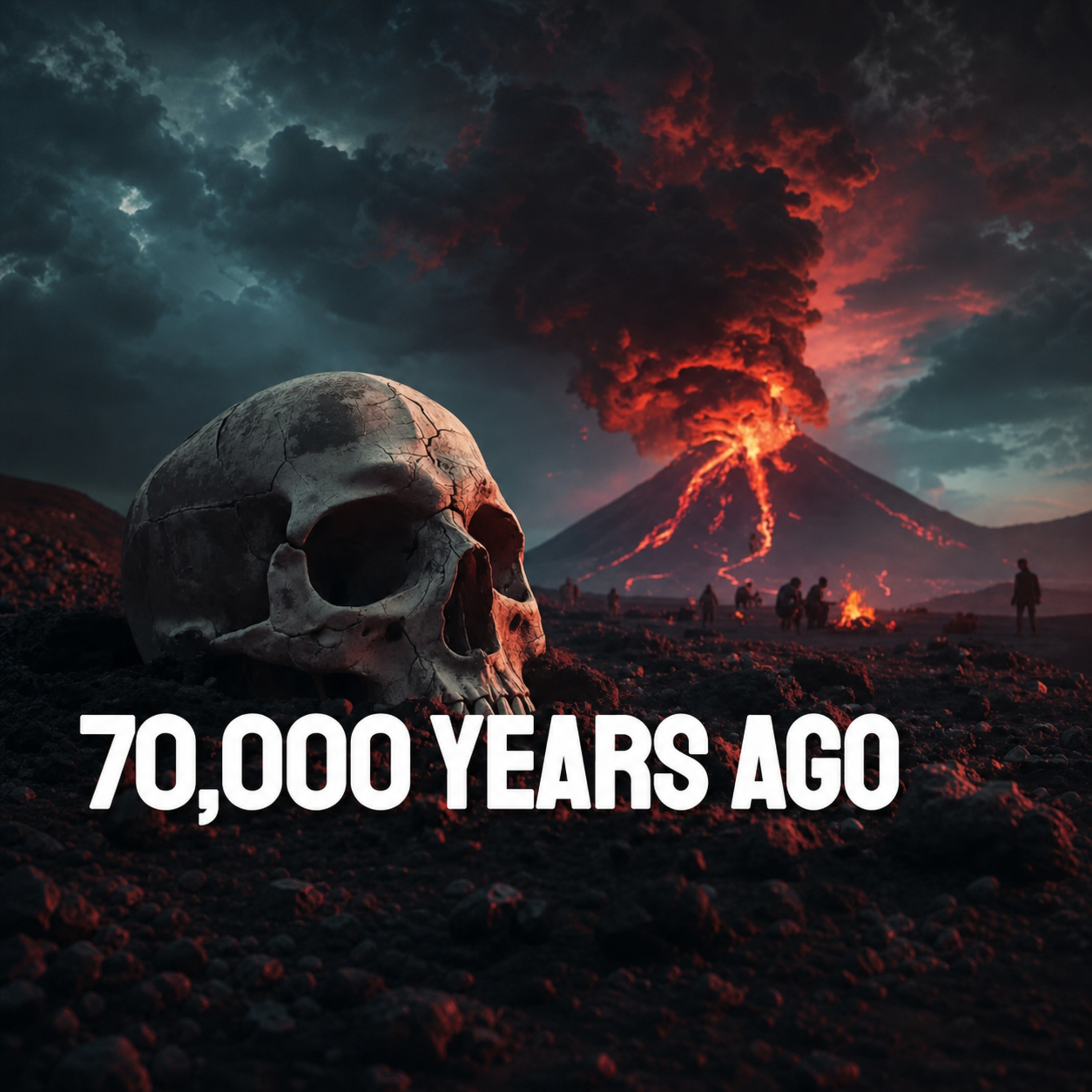 The Day Humanity Almost Vanished 70,000 Years Ago | History for Sleep