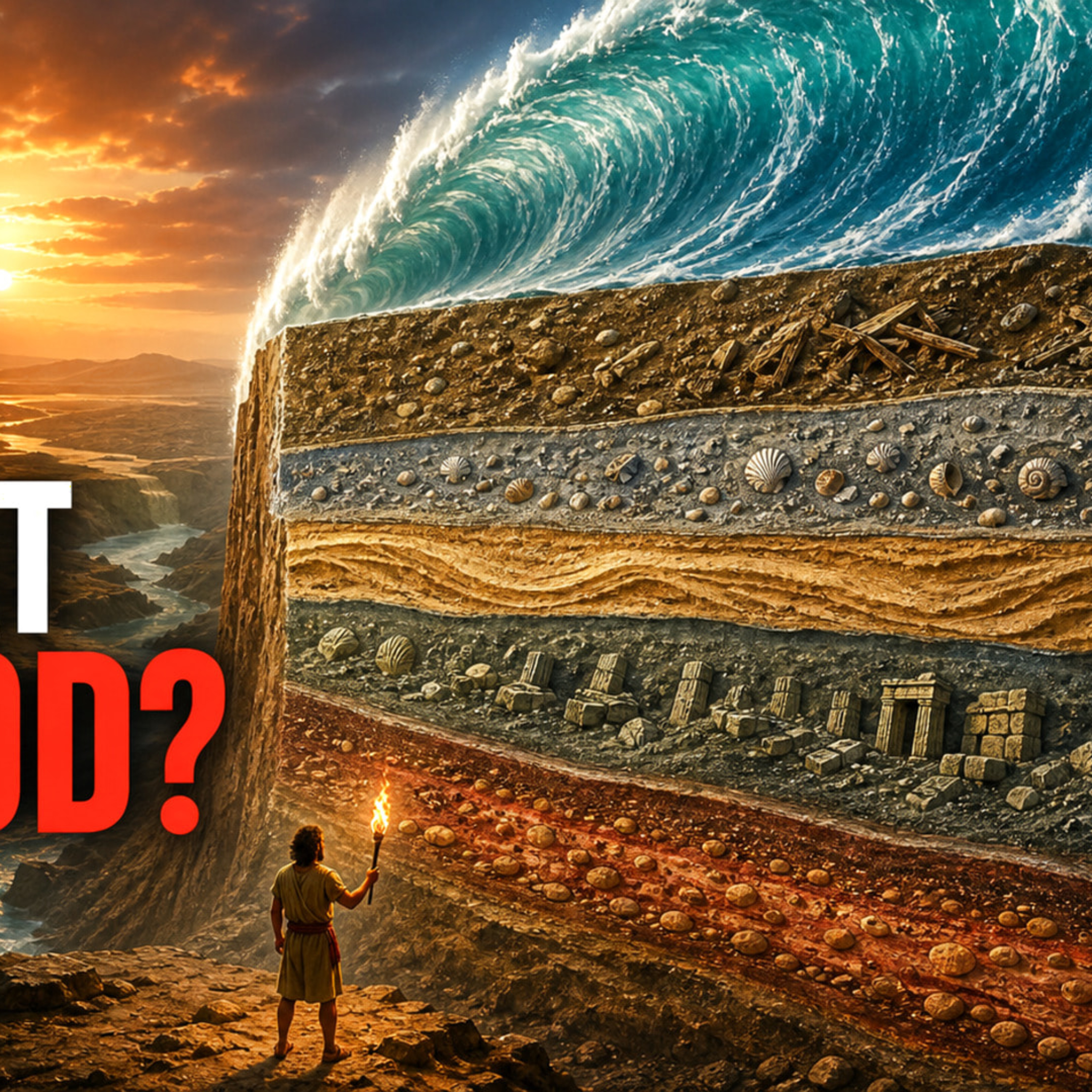 The Great Flood Did NOT Happen Once: 5 “Flood Layers” Science Found That Match Global Myths