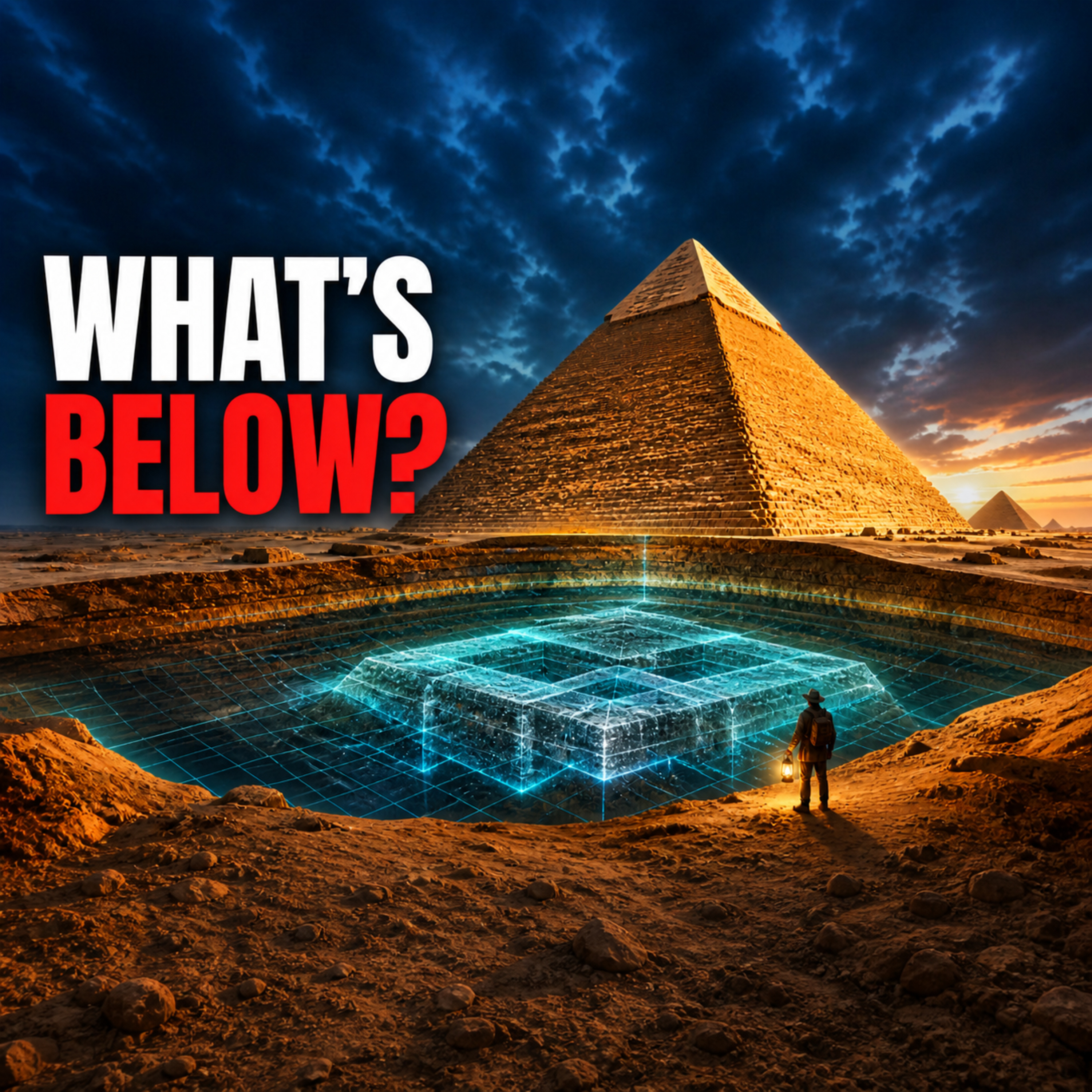 The “Hidden” Structure Under the Pyramids: What the New Scans Actually Suggest | History for Sleep