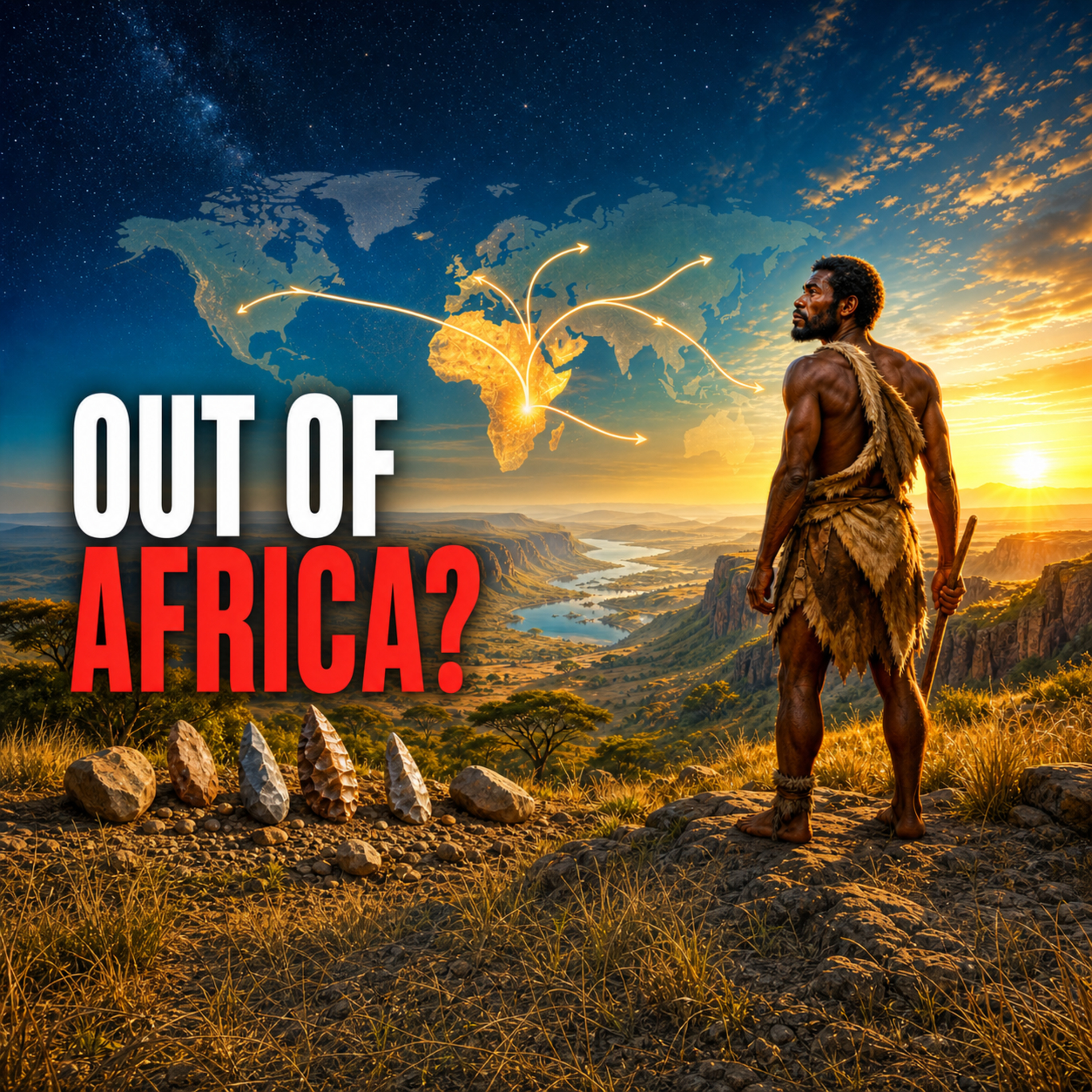 Why EVERY Human on Earth Comes from Africa? | The Mystery Revealed | History for Sleep