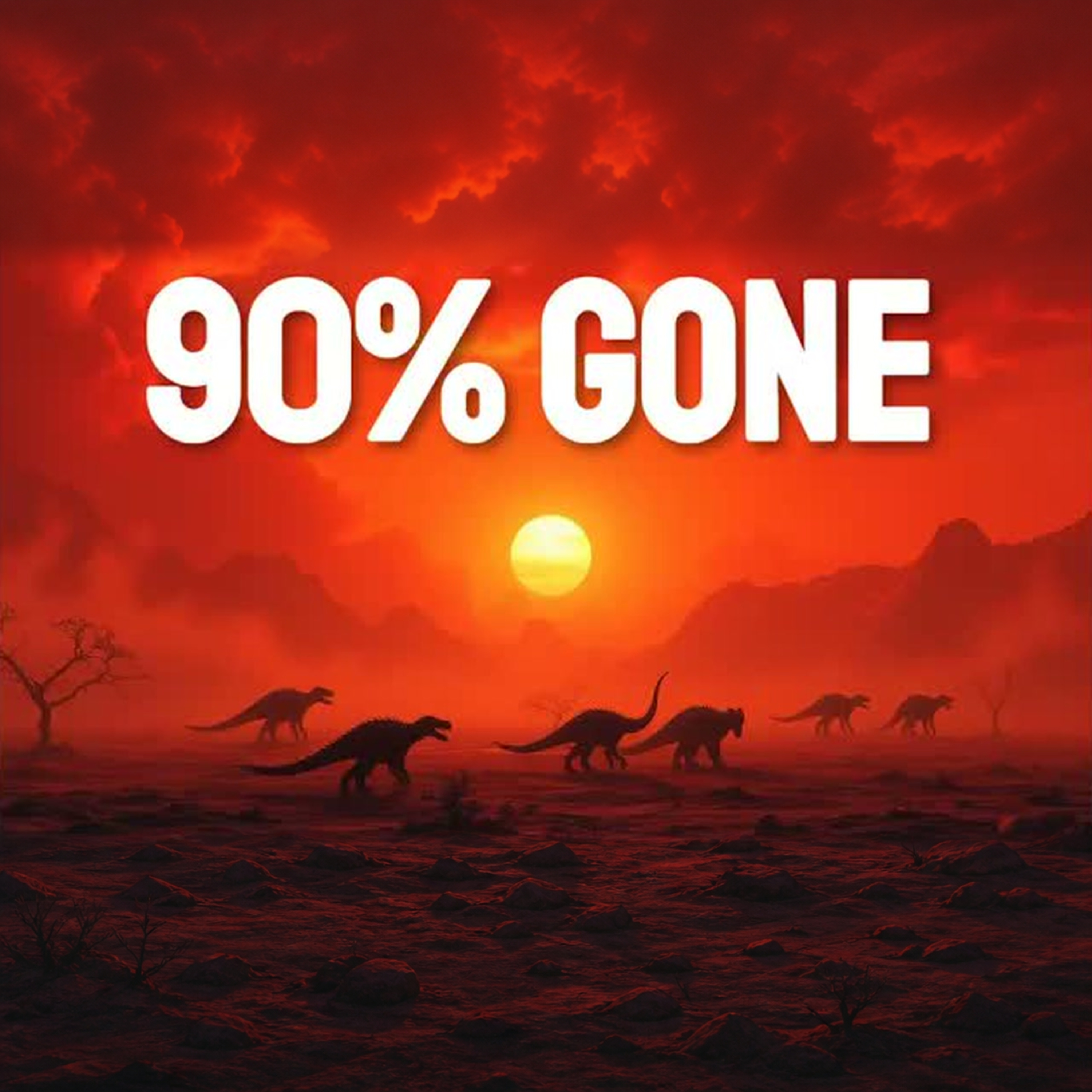 The Day 90% of ALL Species DISAPPEARED | The Great Dying | History for Sleep