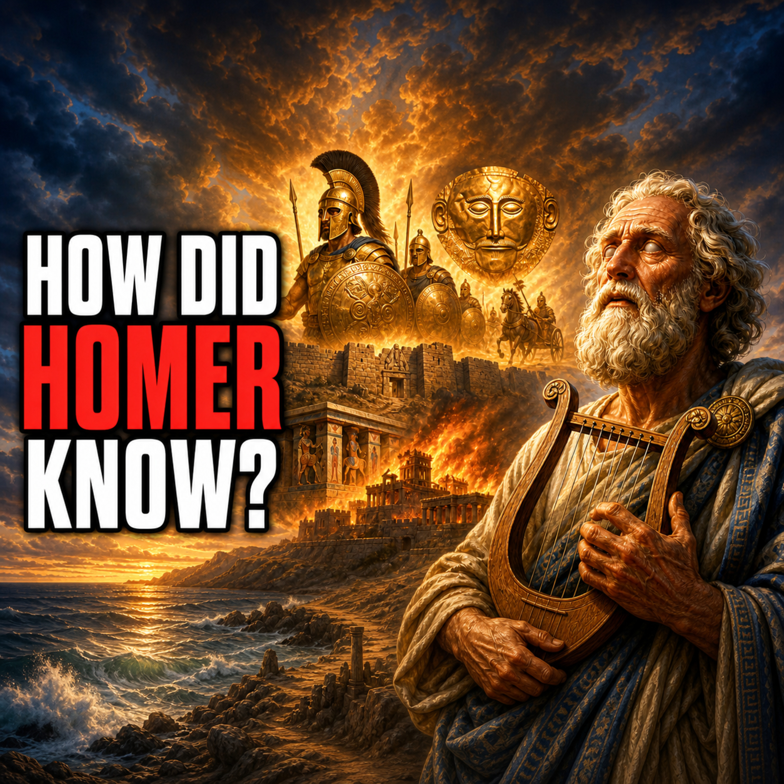 Homer Described a World That Died 400 Years BEFORE Him - We Finally Know How He Knew