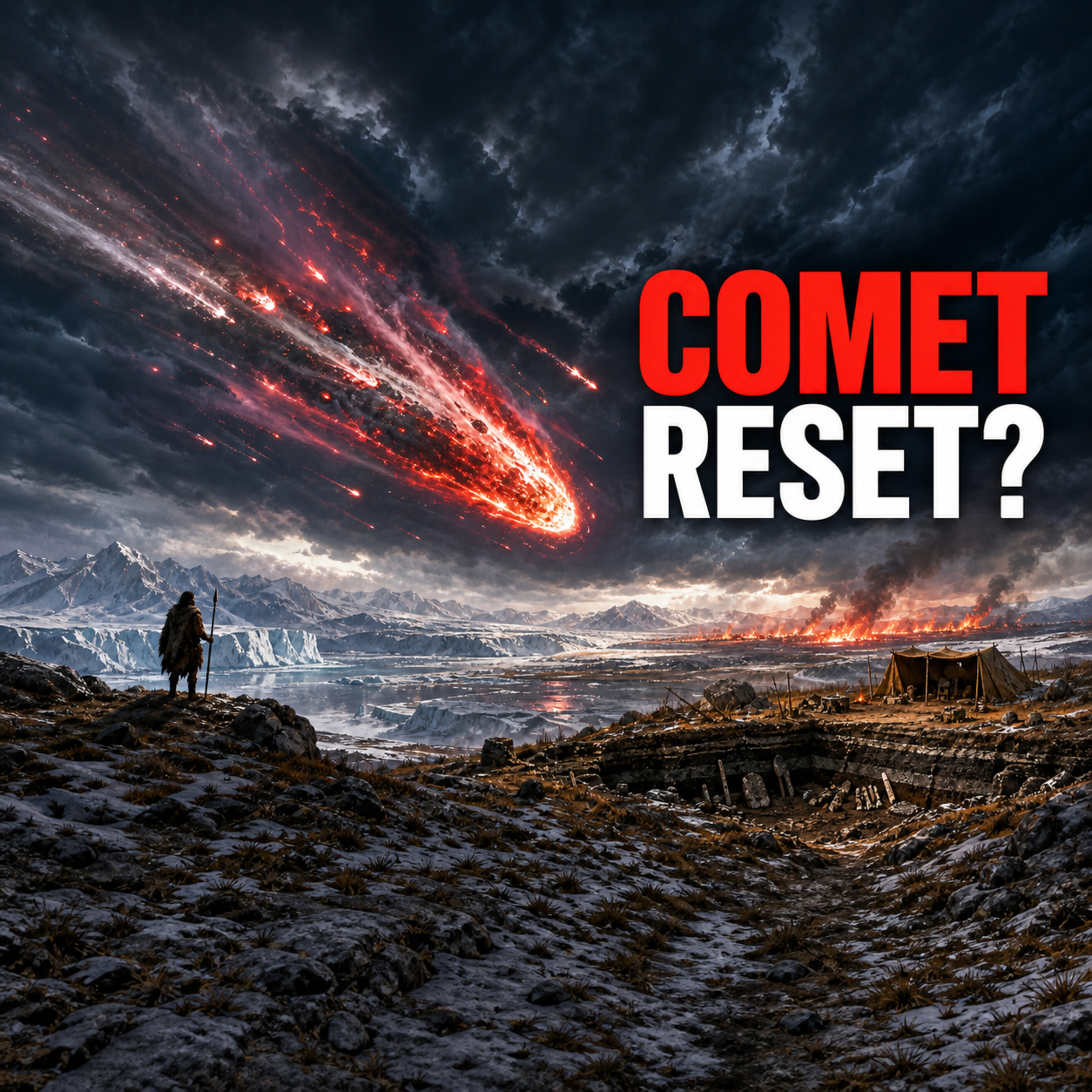 The 12,800-Year Mystery: Did a Comet Trigger the Younger Dryas and a Human Reset?