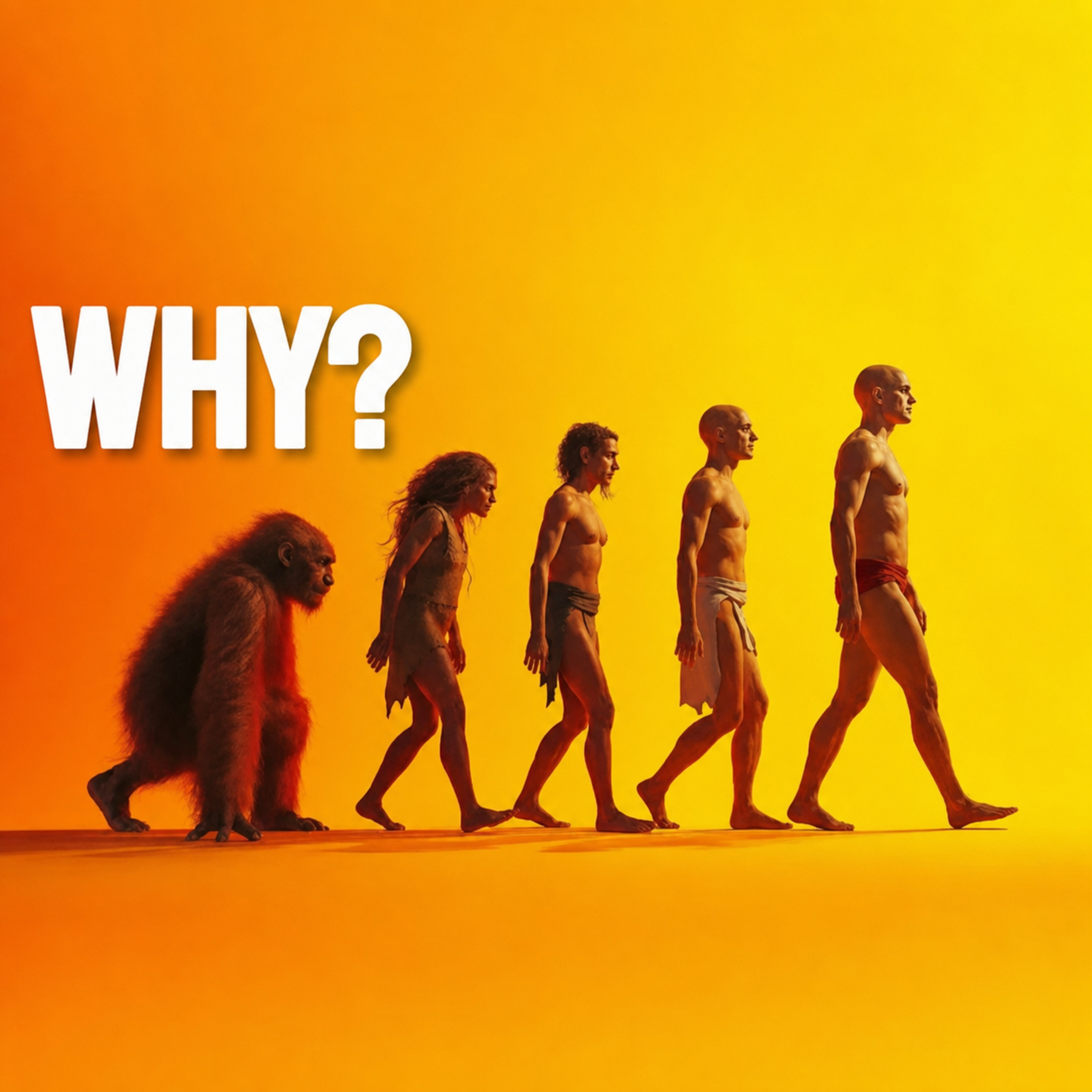 Why Humans LOST Their Body Hair | 1 Million Years Ago | HISTORY FOR SLEEP