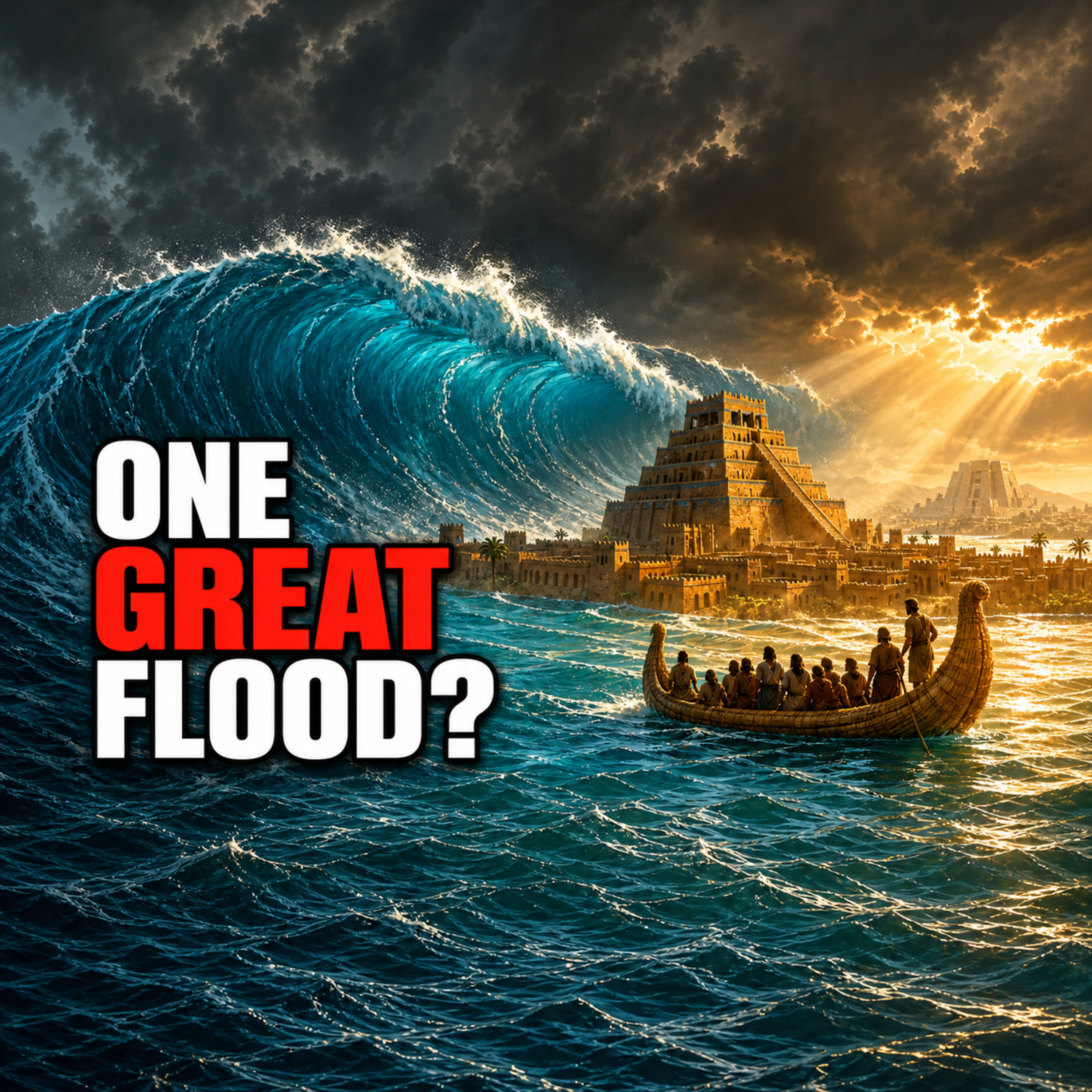 Why Did EVERY Ancient Civilization Build Stories About the Same Great Flood? History for Sleep