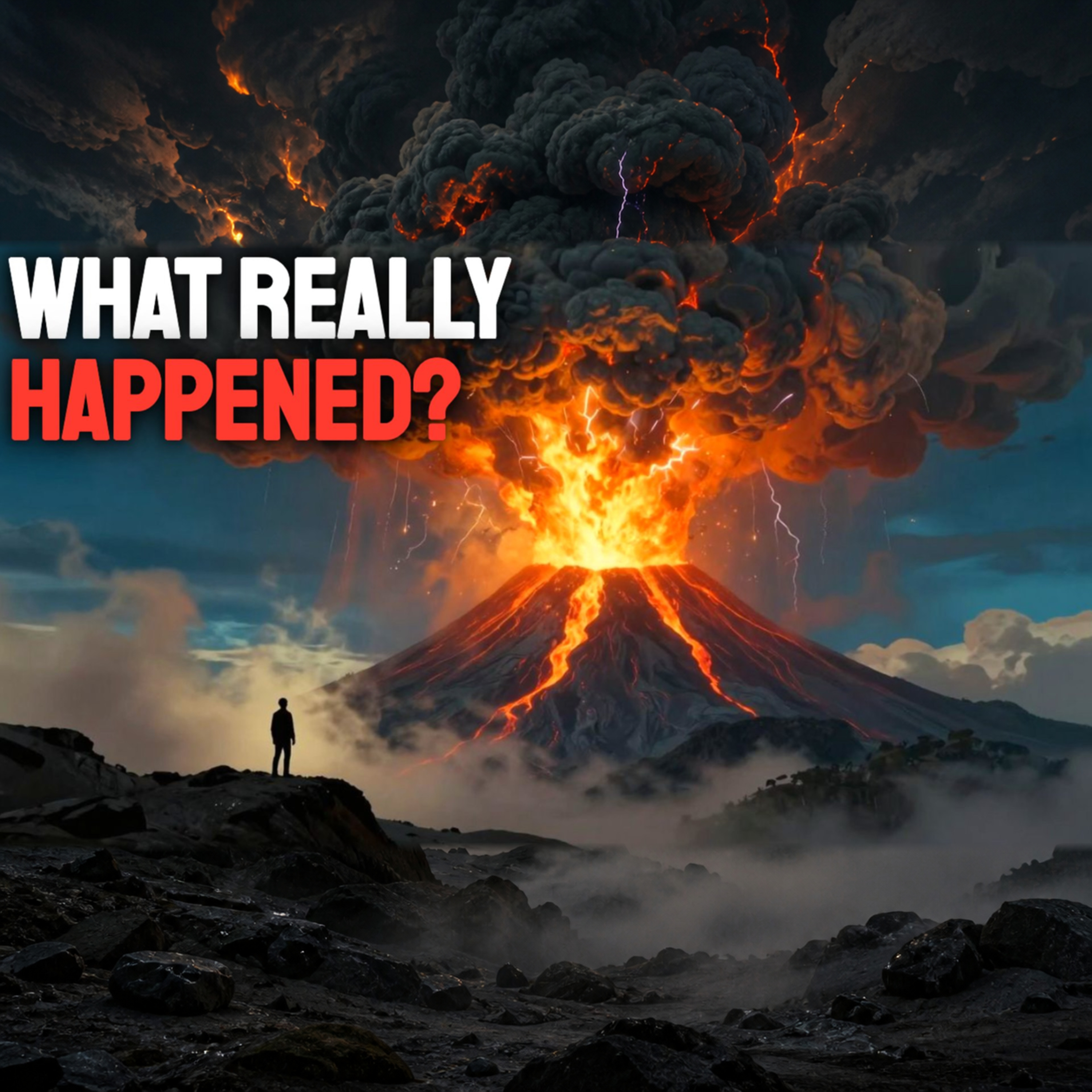 74,000 Years Ago Humanity Was Reduced to 3,000 People - The Volcano That Nearly Ended Us episode artwork