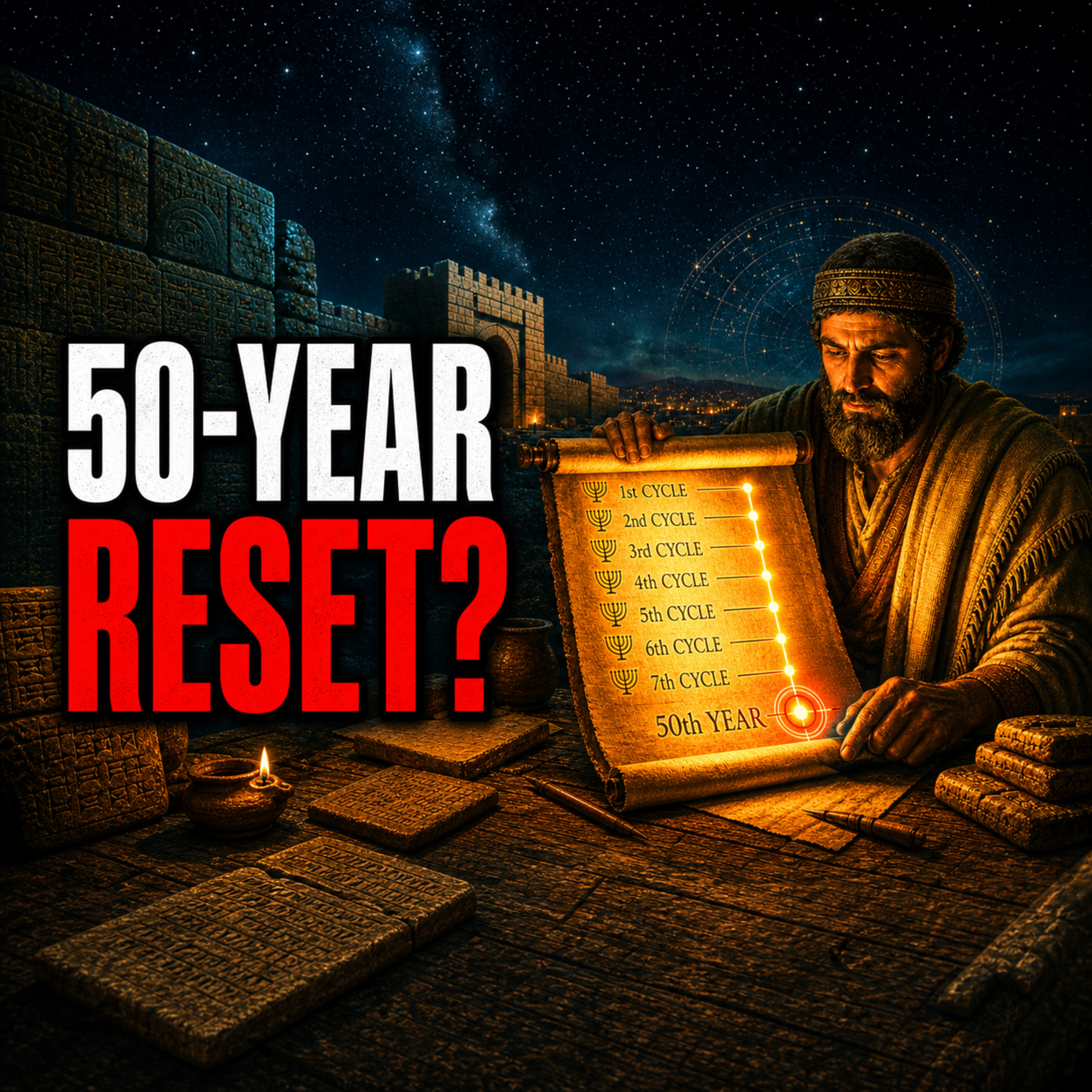 The Ancient Jubilees Reset Blueprint: Jubilee Cycles and the 50-Year Pattern Hidden in History episode artwork