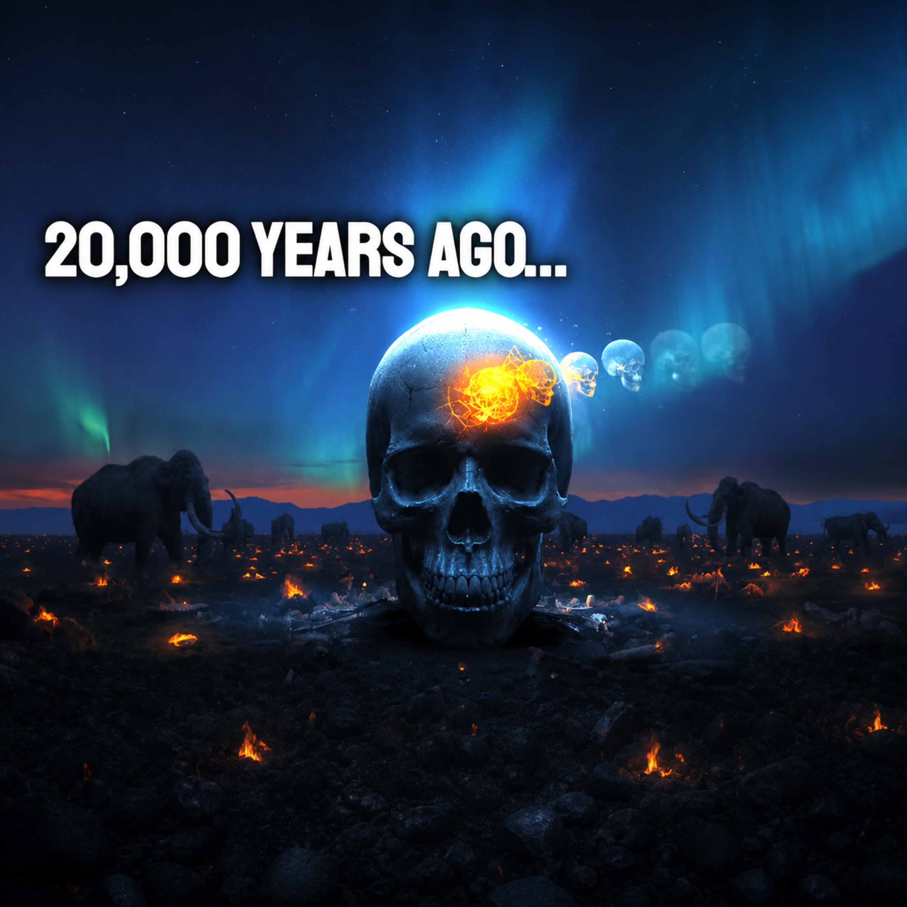 Why Did Our Brains STOP Growing 20,000 Years Ago? | History for Sleep episode artwork