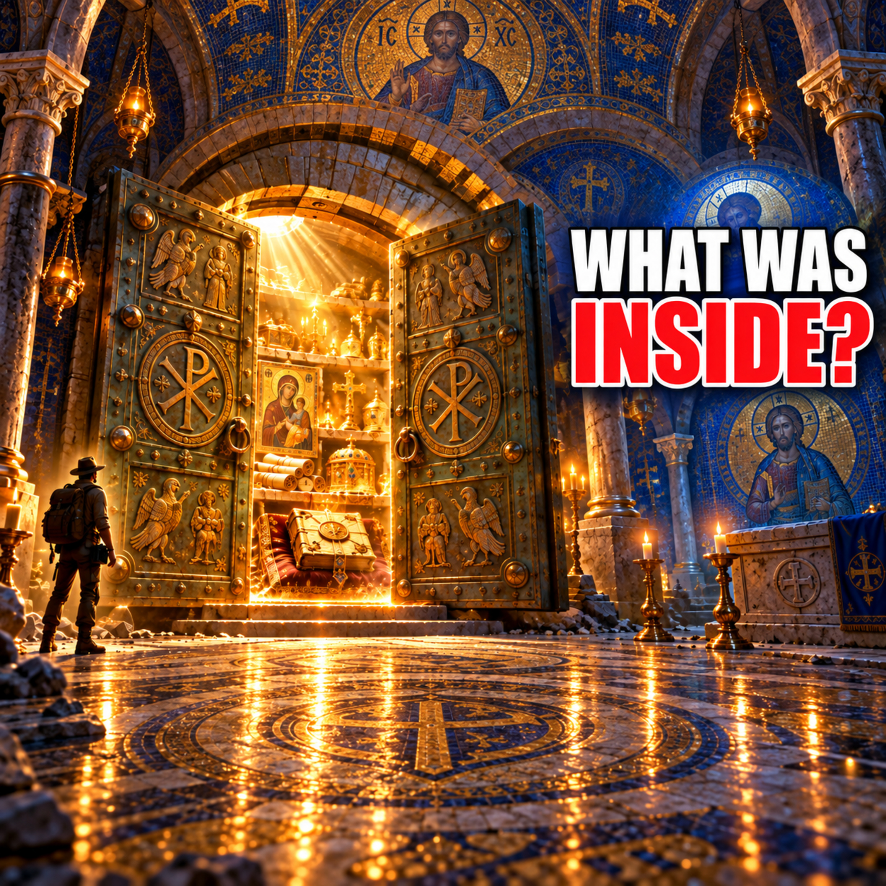 The Byzantine Vault Sealed for 900 Years - What They Found Inside Rewrites History