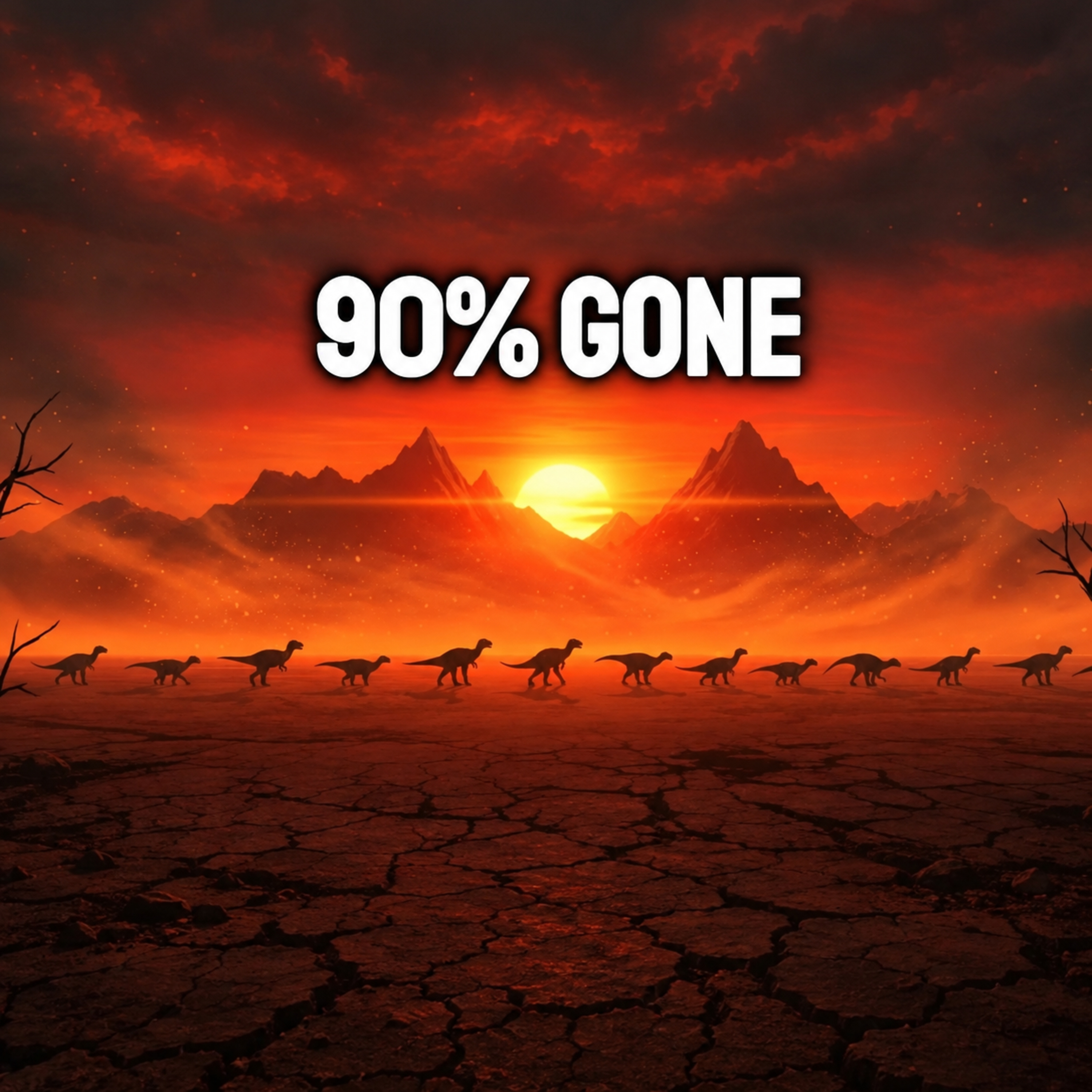 The Day 90% of Life VANISHED | The Great Dying | History for Sleep
