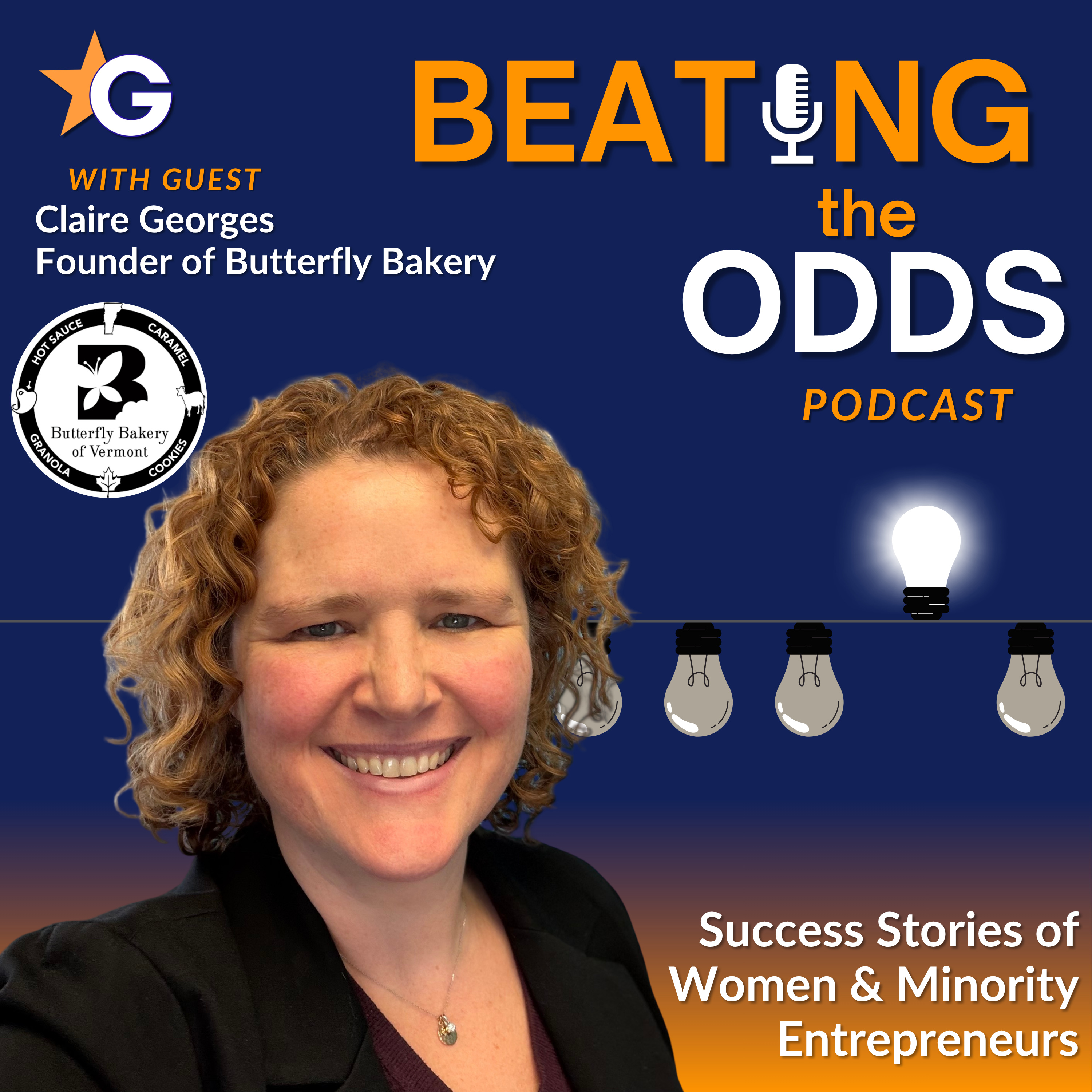 Butterfly Bakery of Vermont Founder Claire Georges Shares Her Recipe for Entrepreneurial Success episode artwork