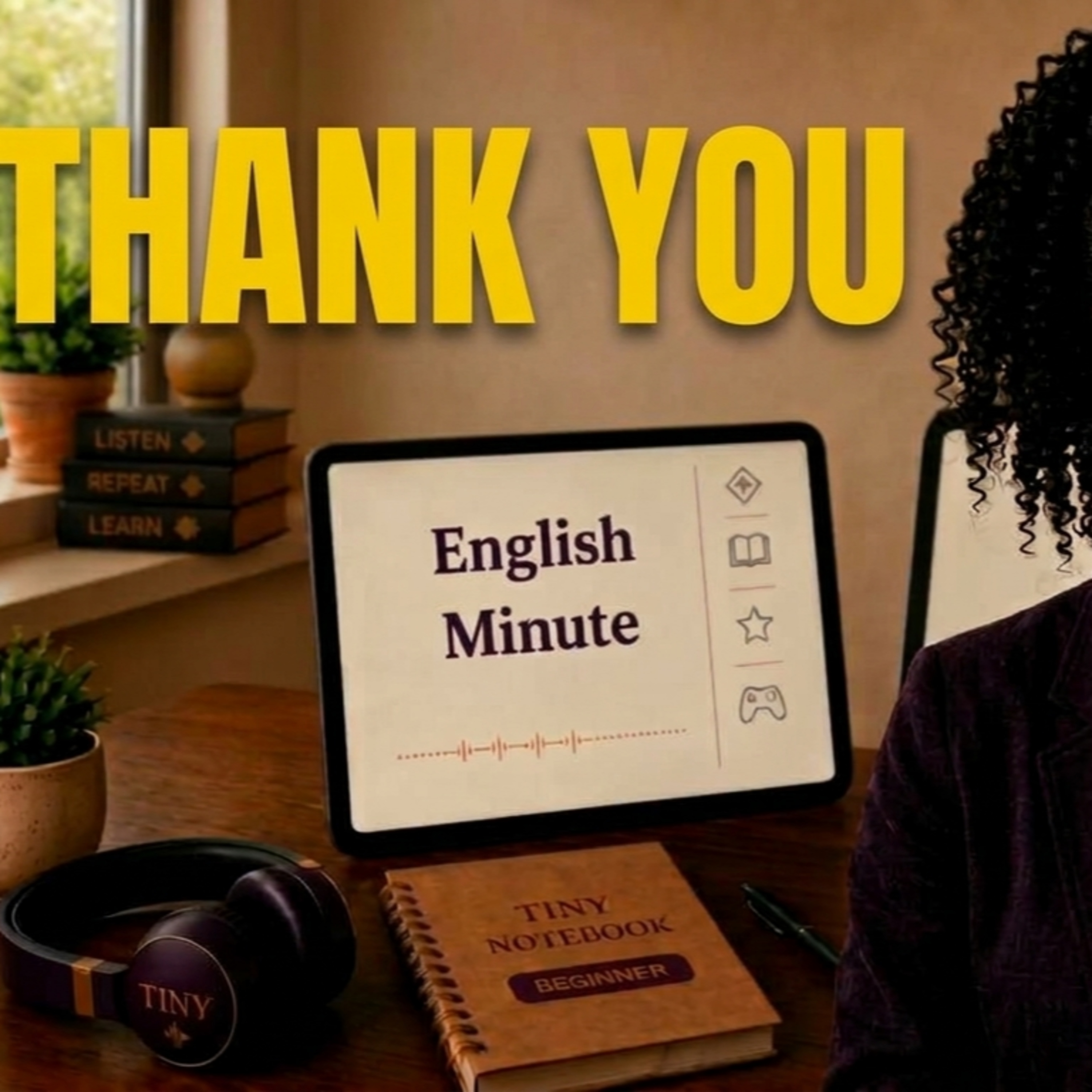 Daily English for Beginners – Unit 2 Lesson 2 - Thank you episode artwork
