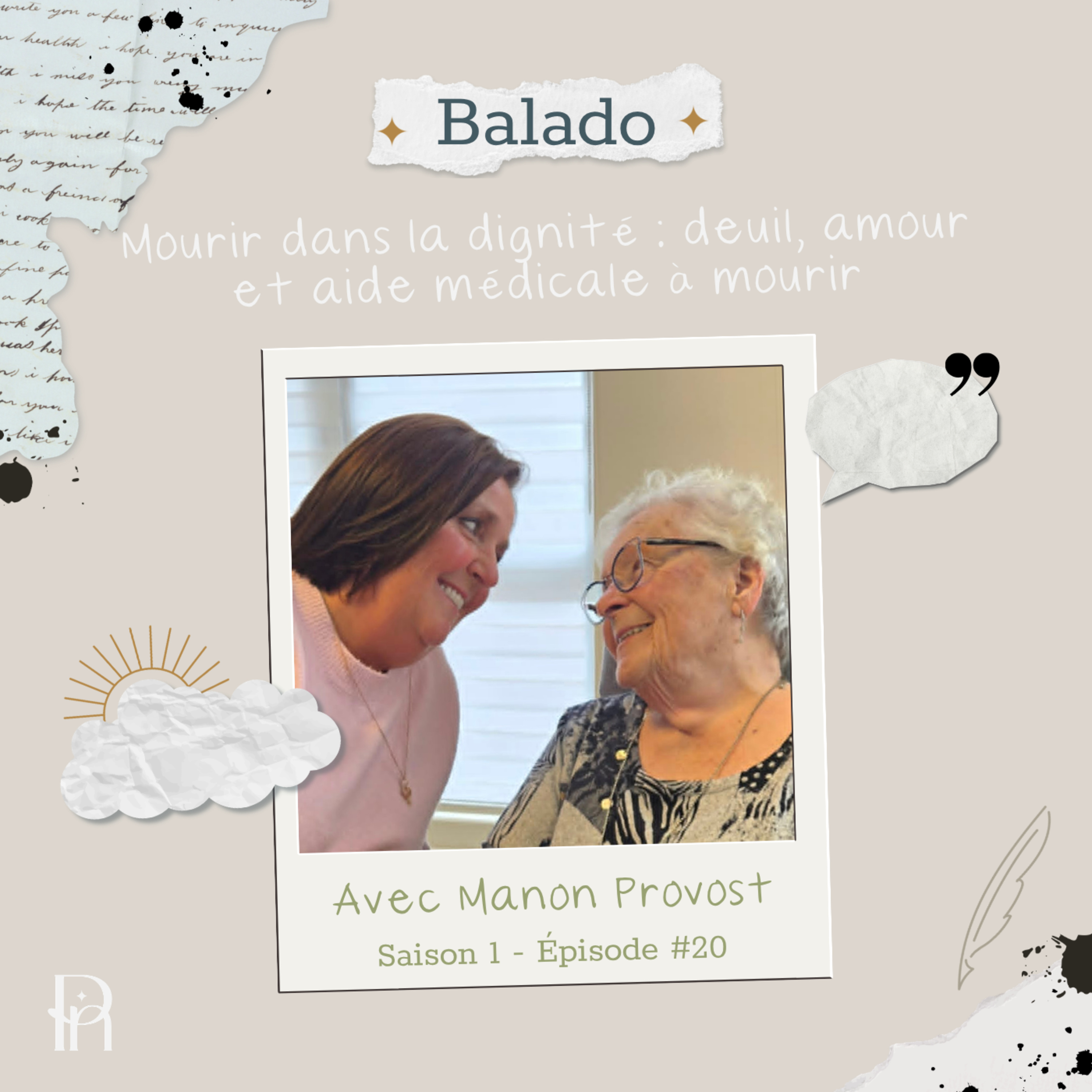 20. Mourir dans la dignité : deuil, amour et aide médicale à mourir episode artwork