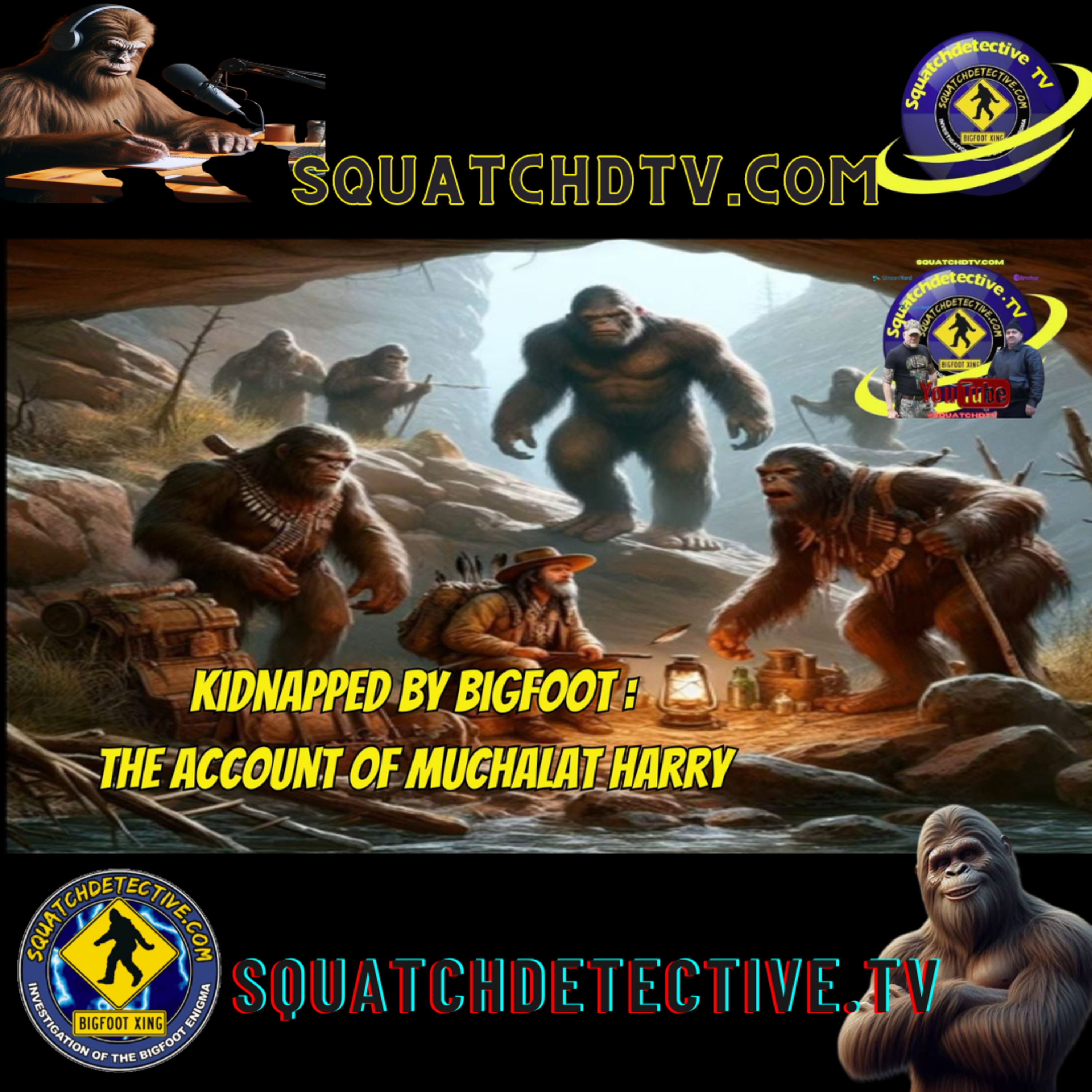 💥Bigfoot Kidnapping 👣- The Muchalat Harry Tale 👀 [AUDIO EDITION}
