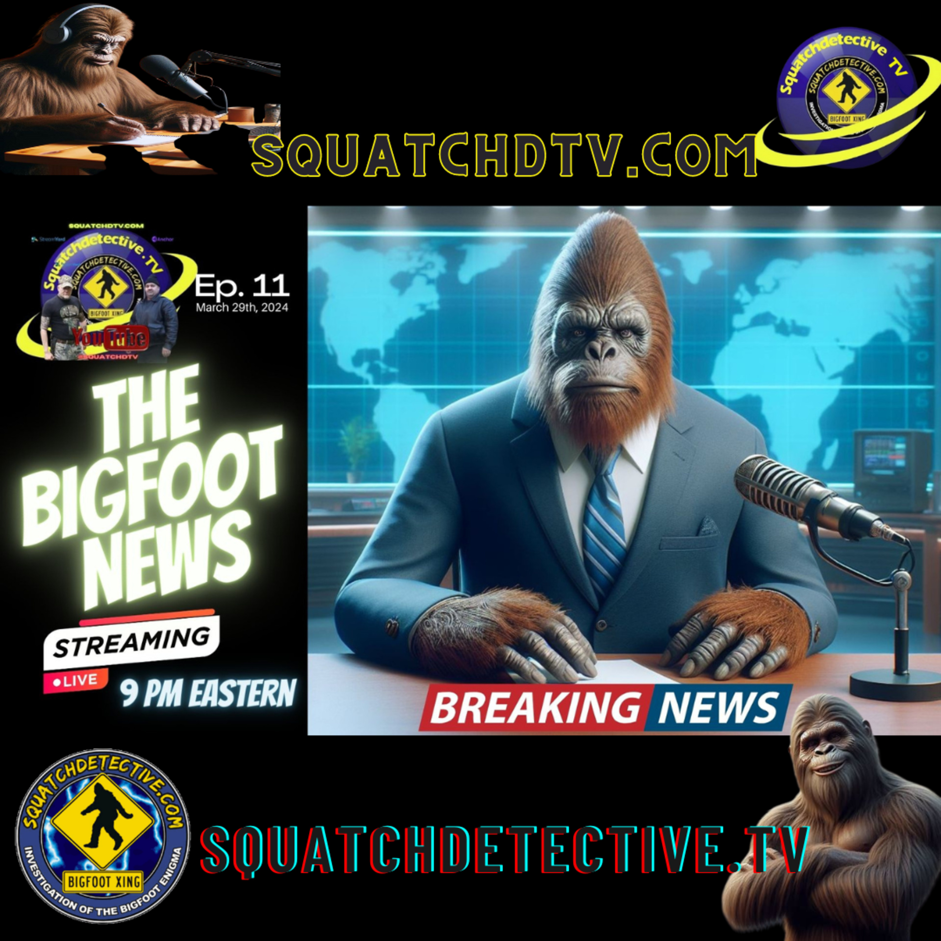 🔴The Bigfoot New AUDIO EDITION [Ep.11] 📰 Bigfoot 👣Sighting Update / An interesting call