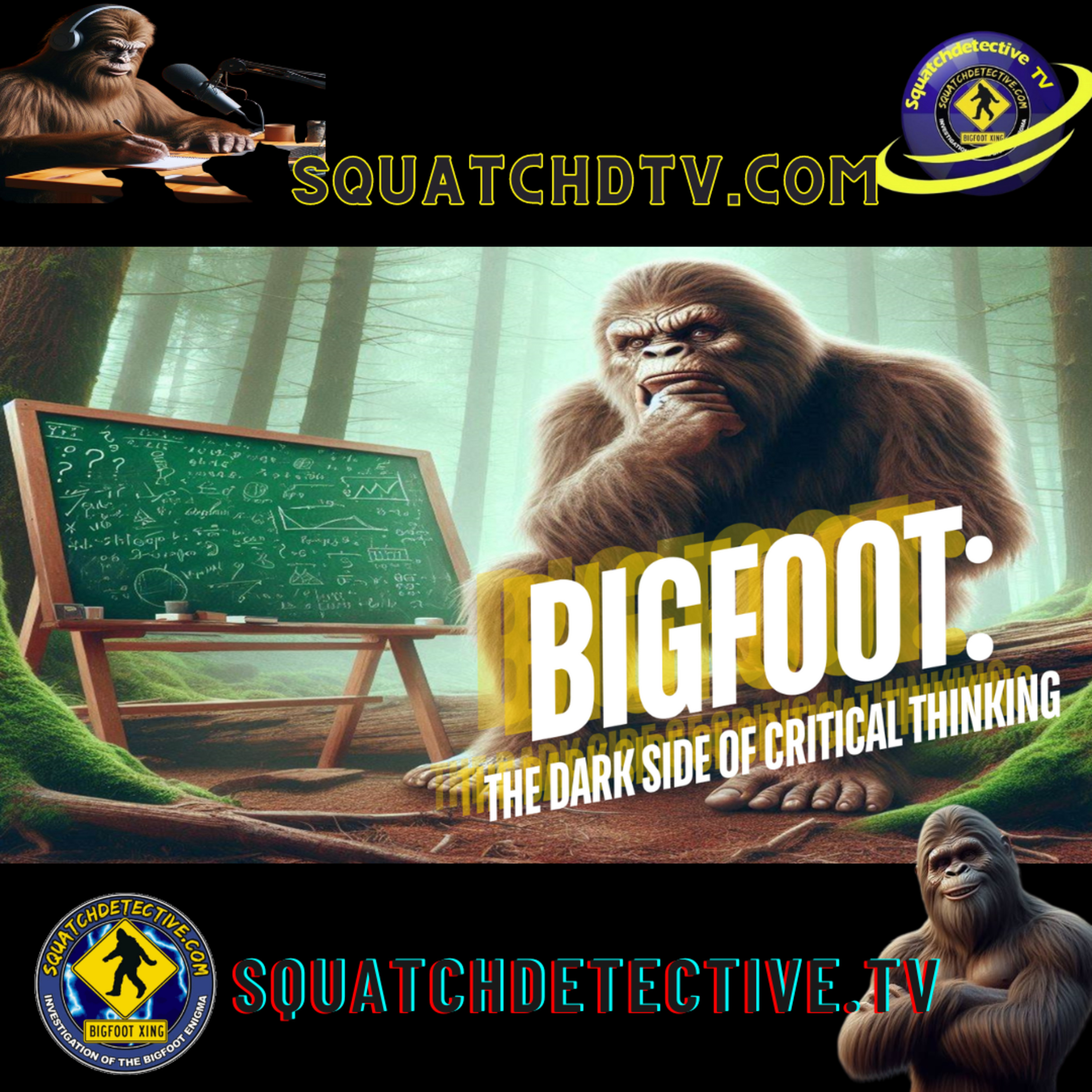 Bigfoot: The Dark Side of Critical Thinking AUDIO EDITION [Fri. Nite Bigfoot]