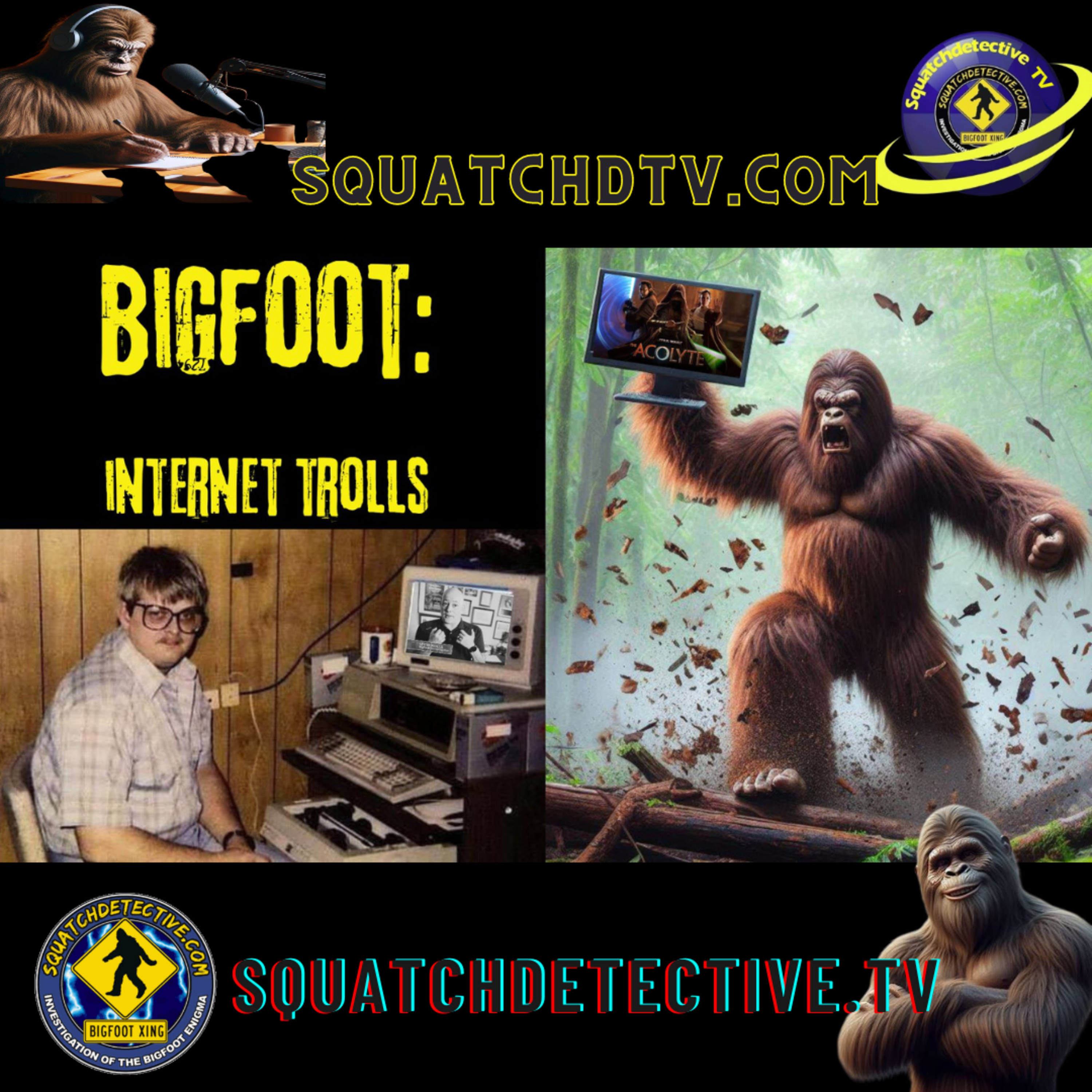 Bigfoot vs The Internet Trolls AUDIO EDITION [Fri. Nite Bigfoot]