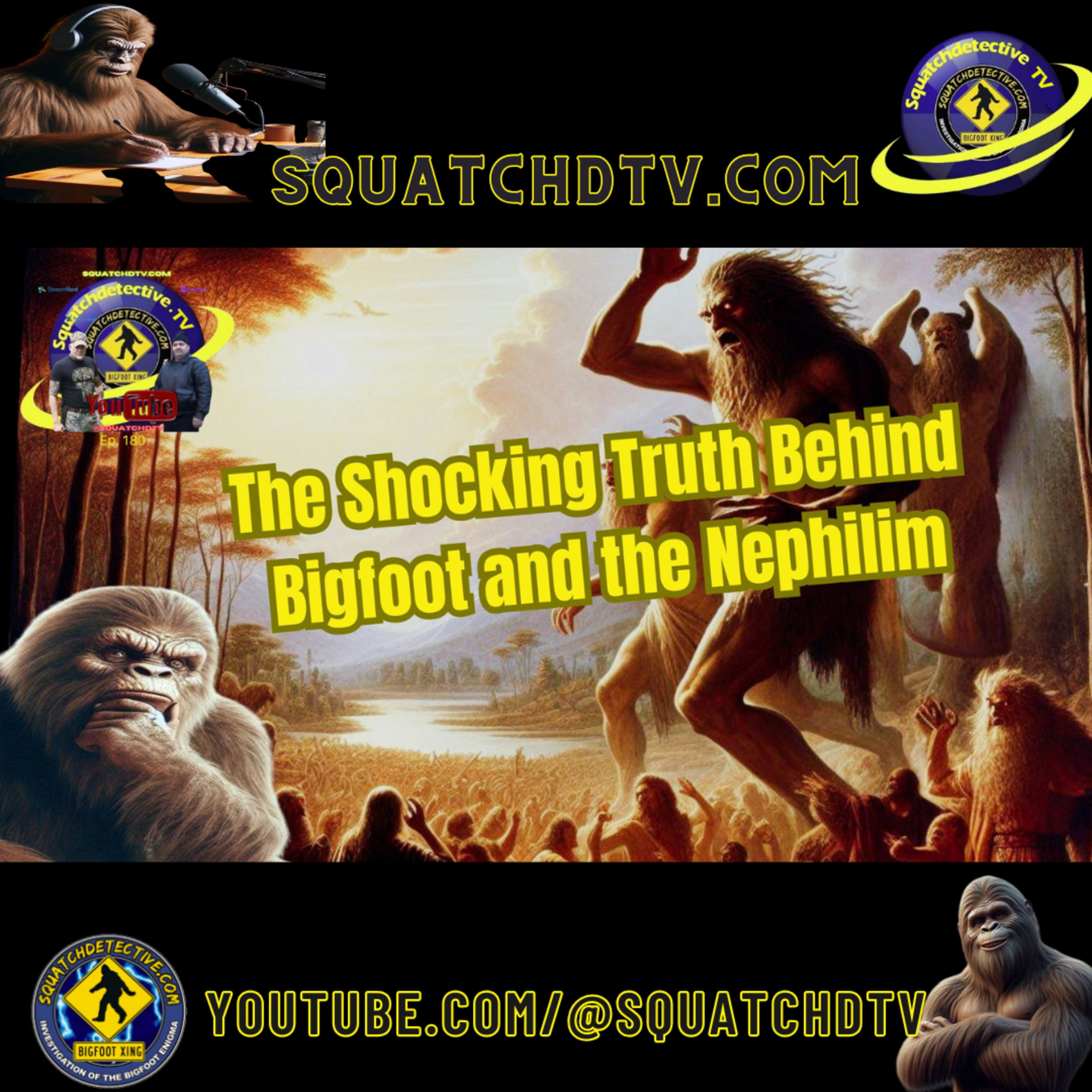 The Shocking Truth Behind Bigfoot and Nephilim [Squatch-D TV Ep. 180]