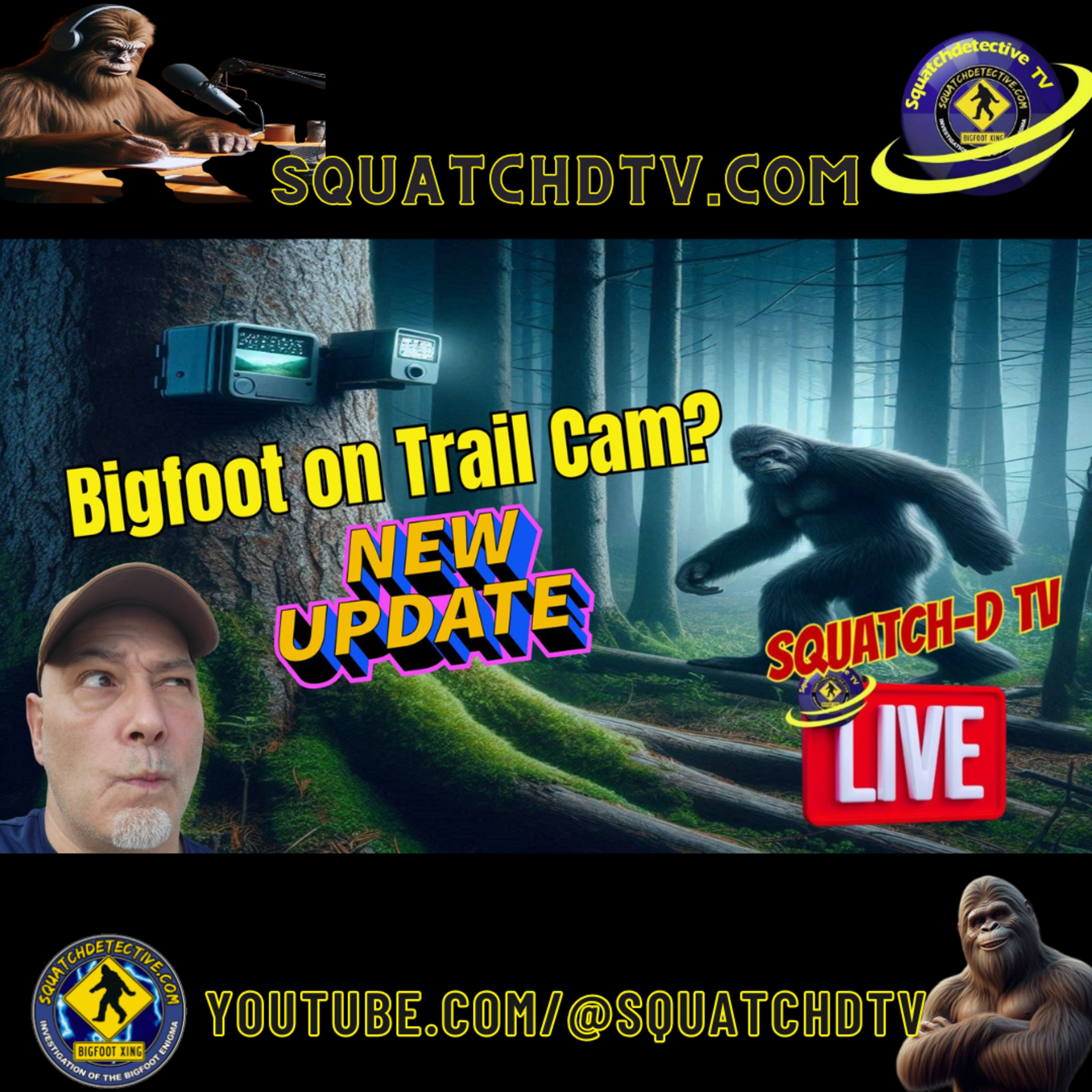 💥SHOCKING UPDATE: Bigfoot Caught on Trail Cam ? 🎥