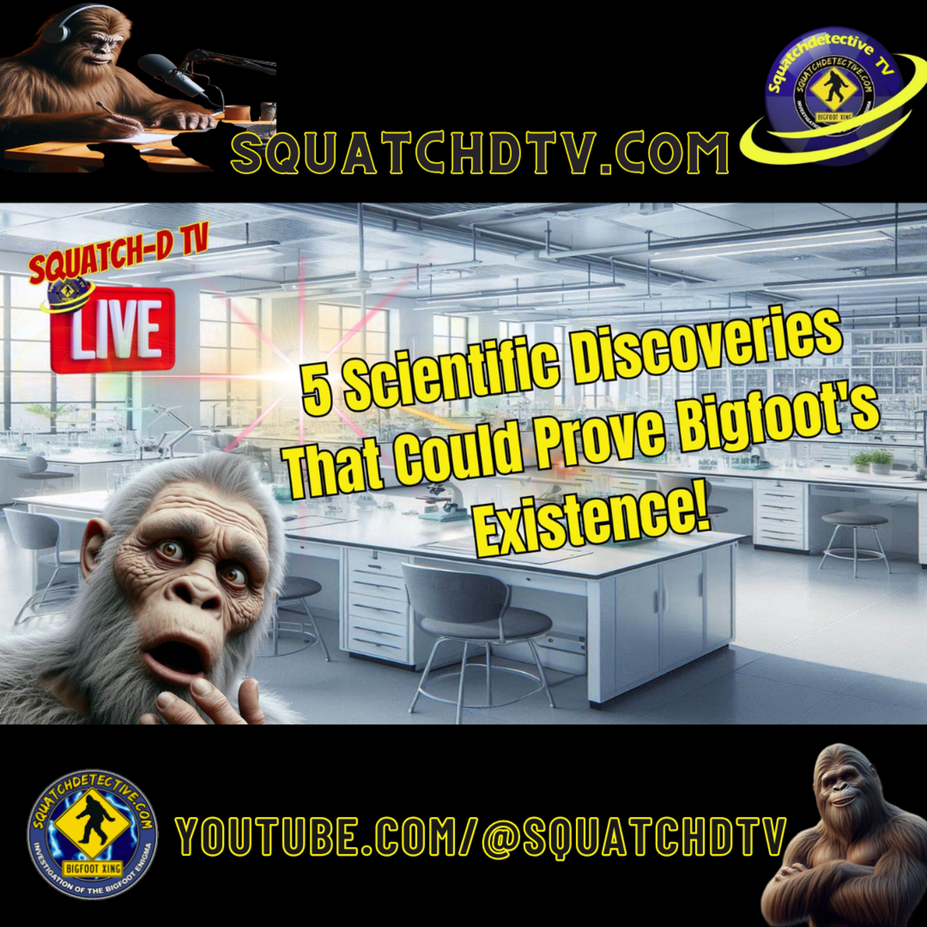 💥 5 Scientific Discoveries That Could Prove Bigfoot’s Existence! 🦍