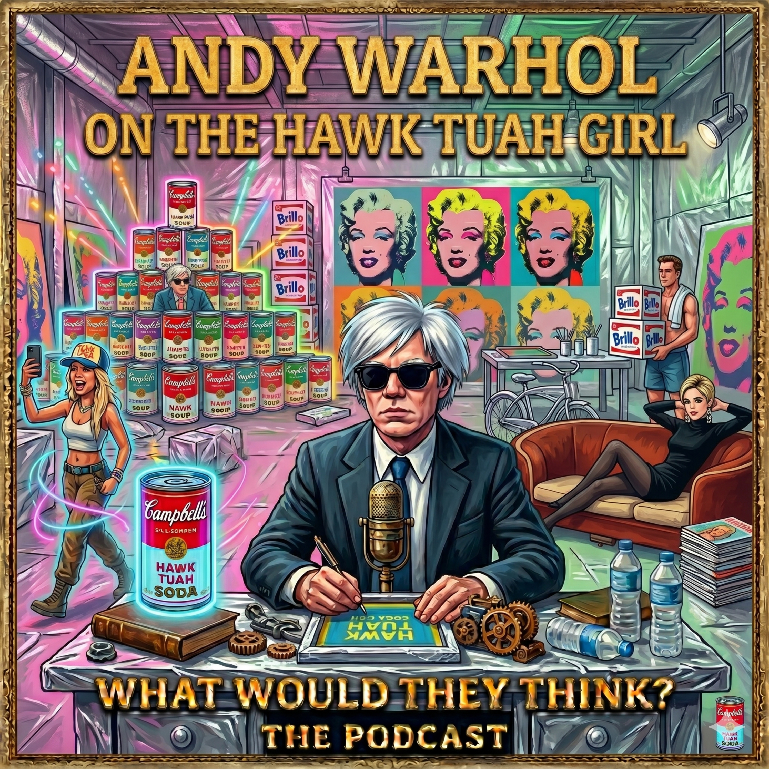 What Would Andy Warhol Think About The Hawk Tuah Girl? episode artwork