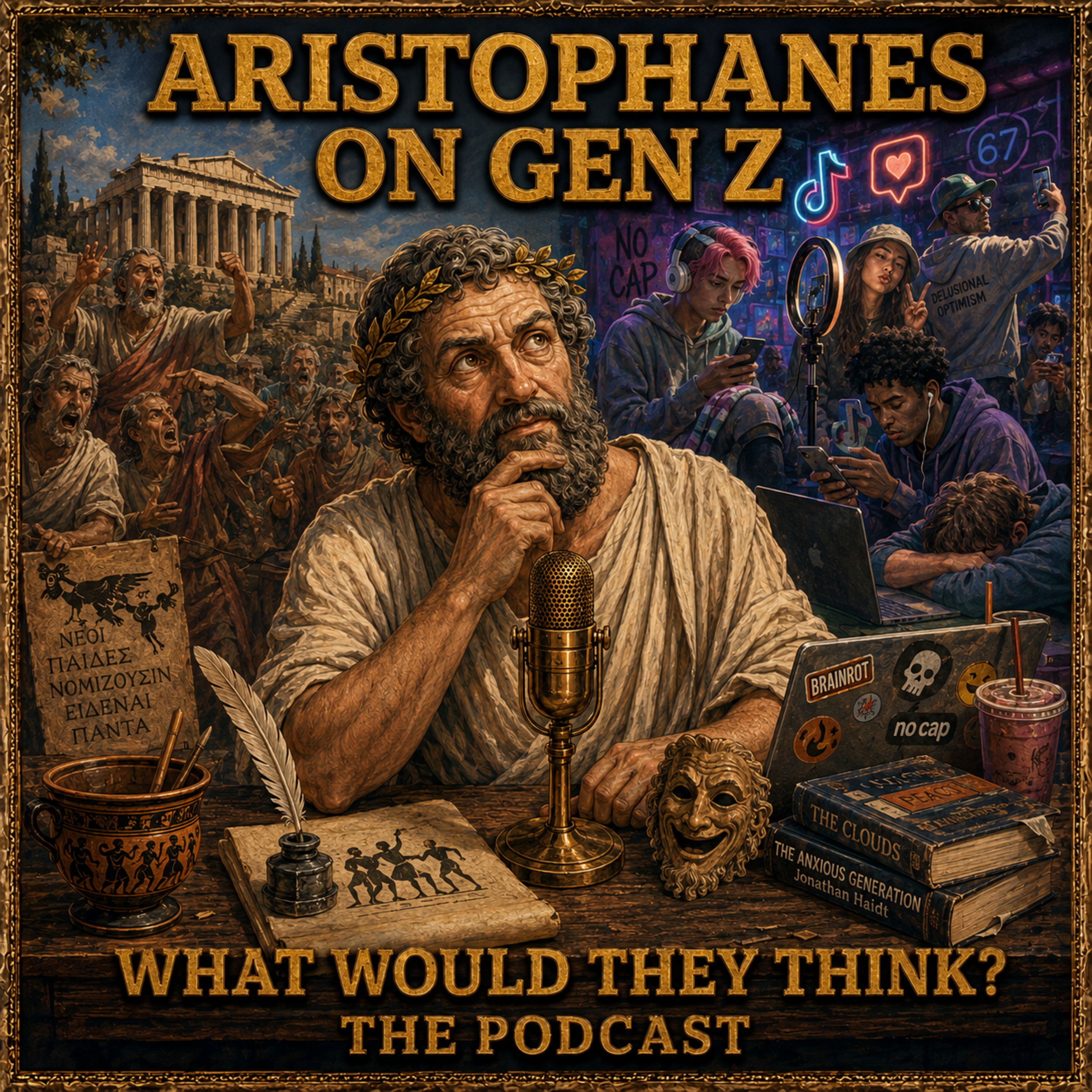 What Would Aristophanes Think About Gen Z? episode artwork