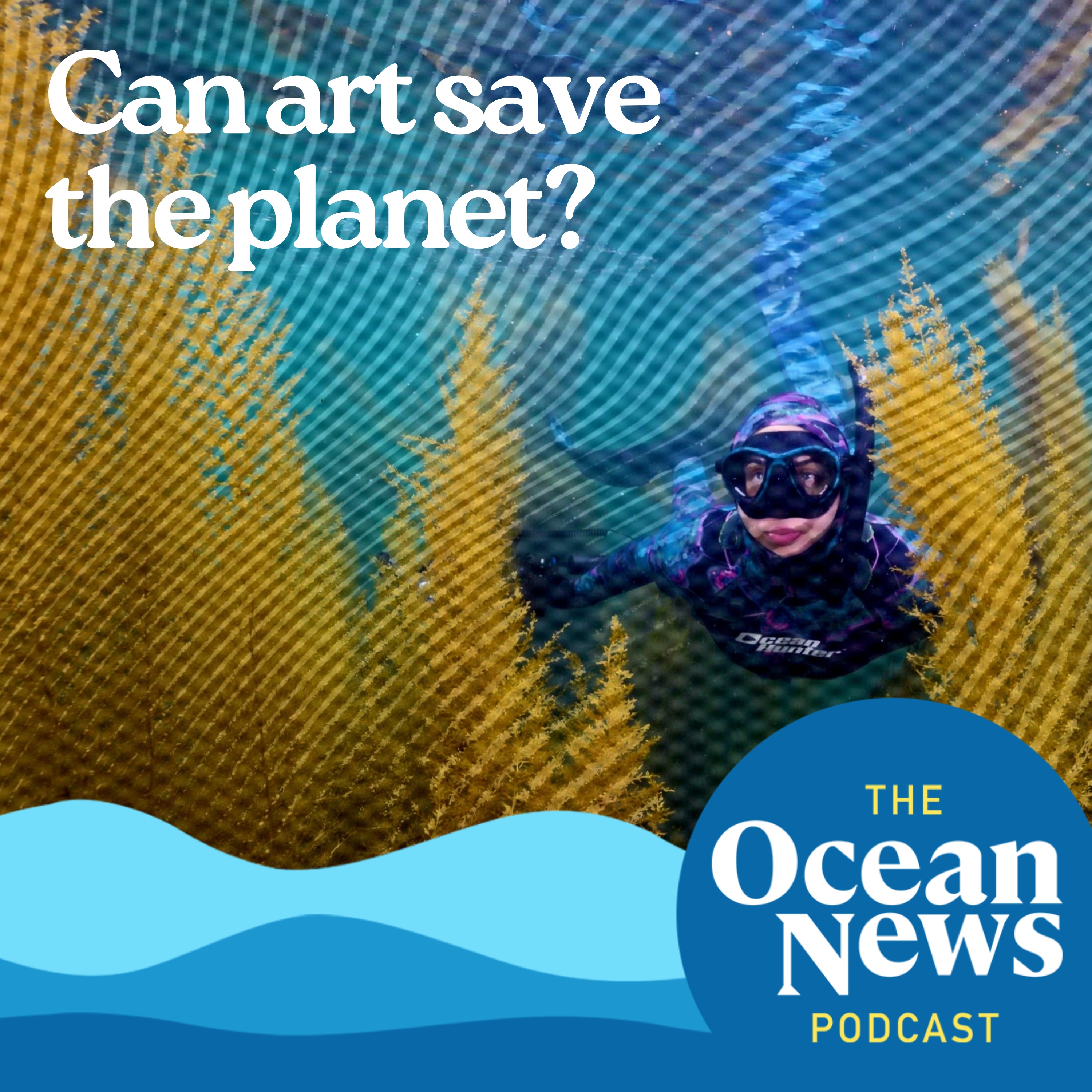 Can Art Save Our Ocean? - The Ocean News Podcast episode artwork