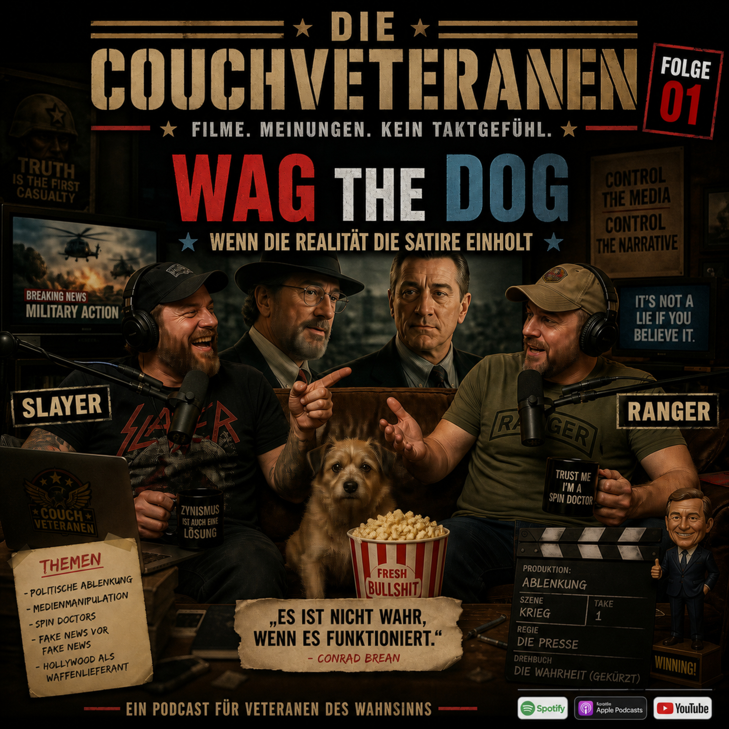 Folge 1 - Wag the Dog episode artwork
