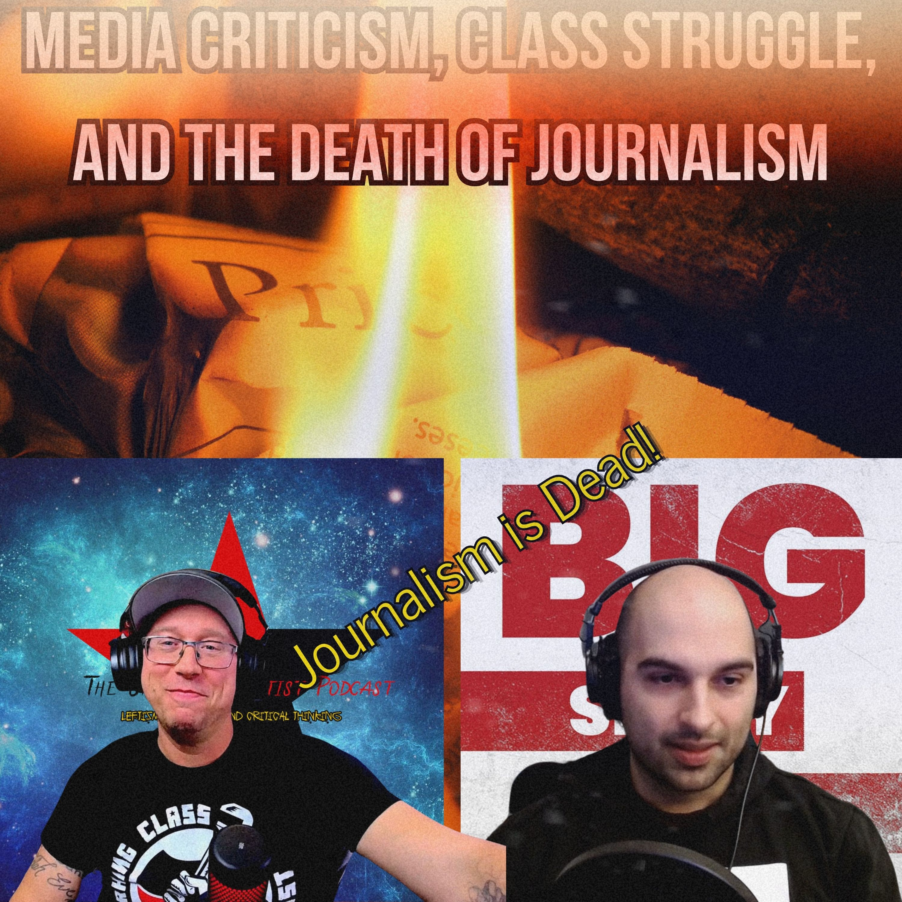 Media Criticism, Class Struggle, and the Death of Journalism with Marino Greco episode artwork