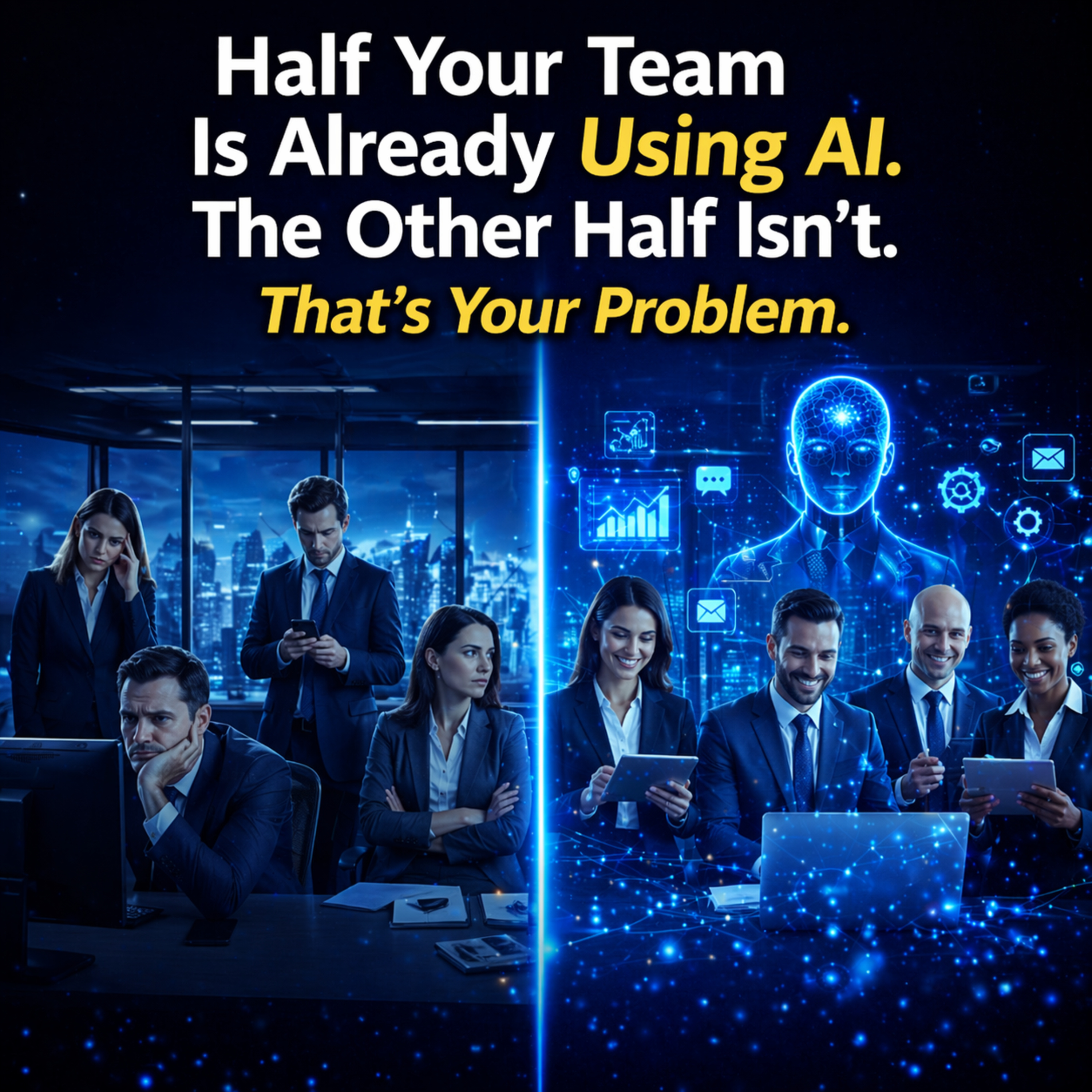 Half Your Team Is Already Using AI. The Other Half Isn't. That's Your Problem. episode artwork
