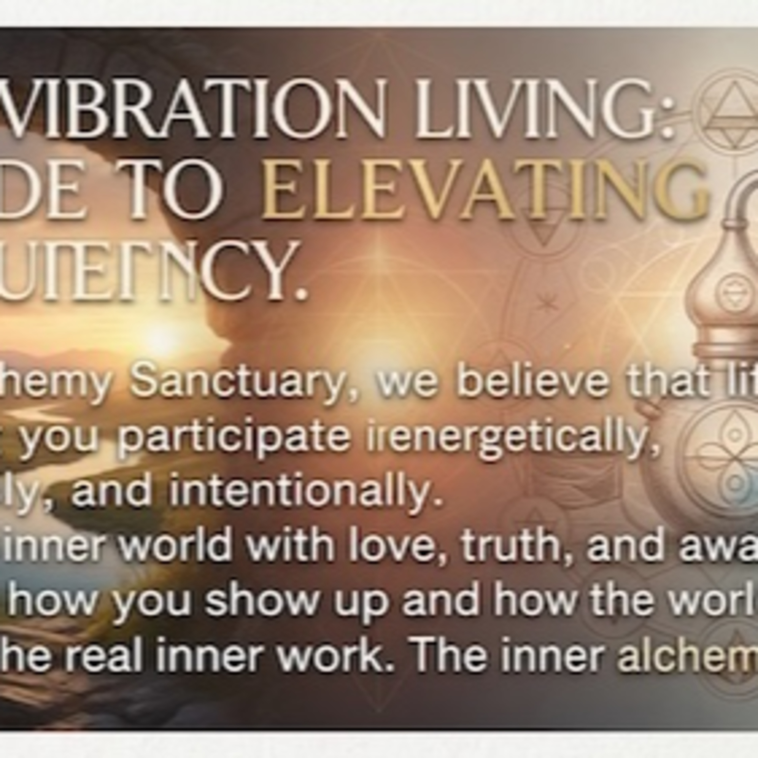 High Vibration Living: A Guide to Elevating Your Frequency episode artwork