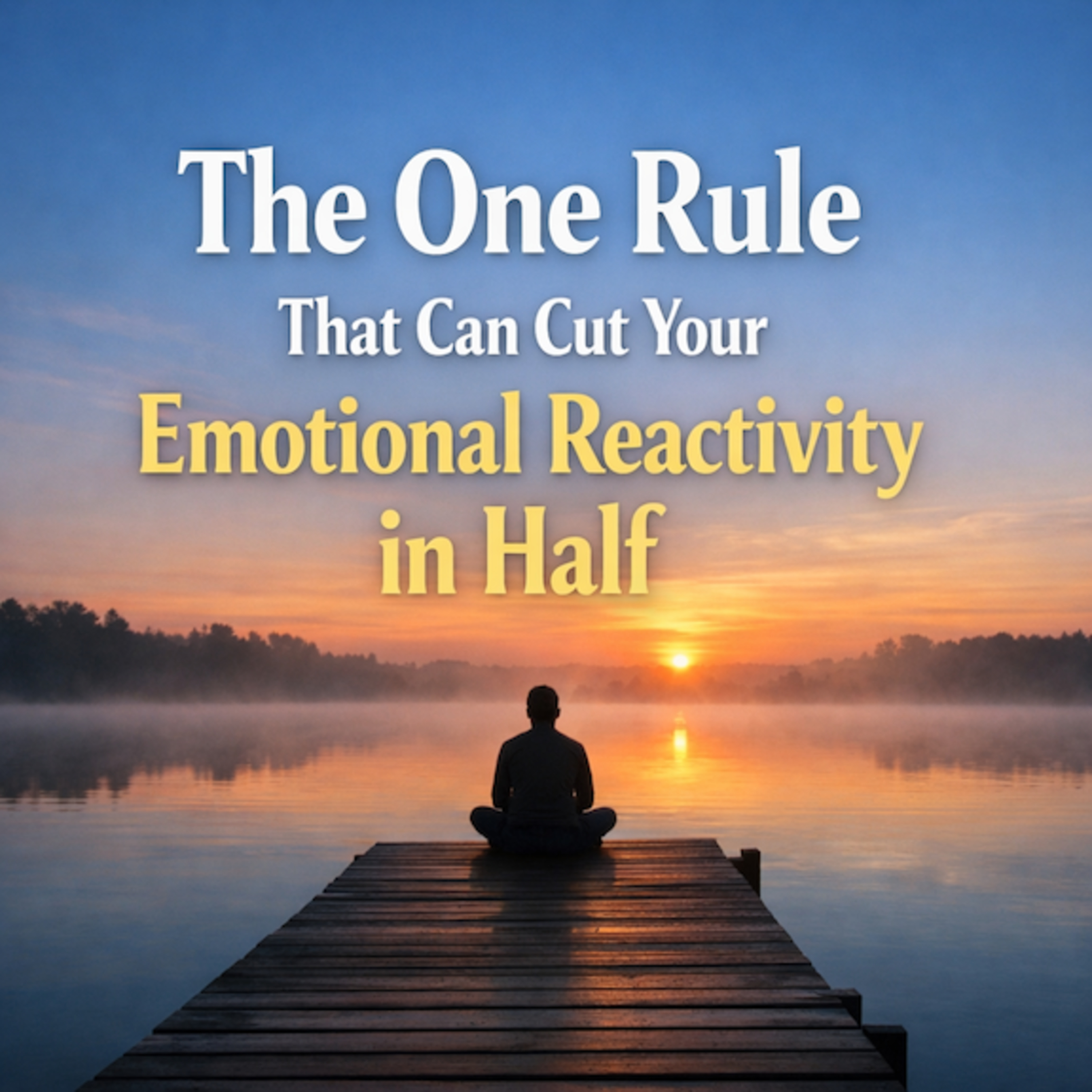 The One Rule That Can Cut Your Emotional Reactivity in Half episode artwork
