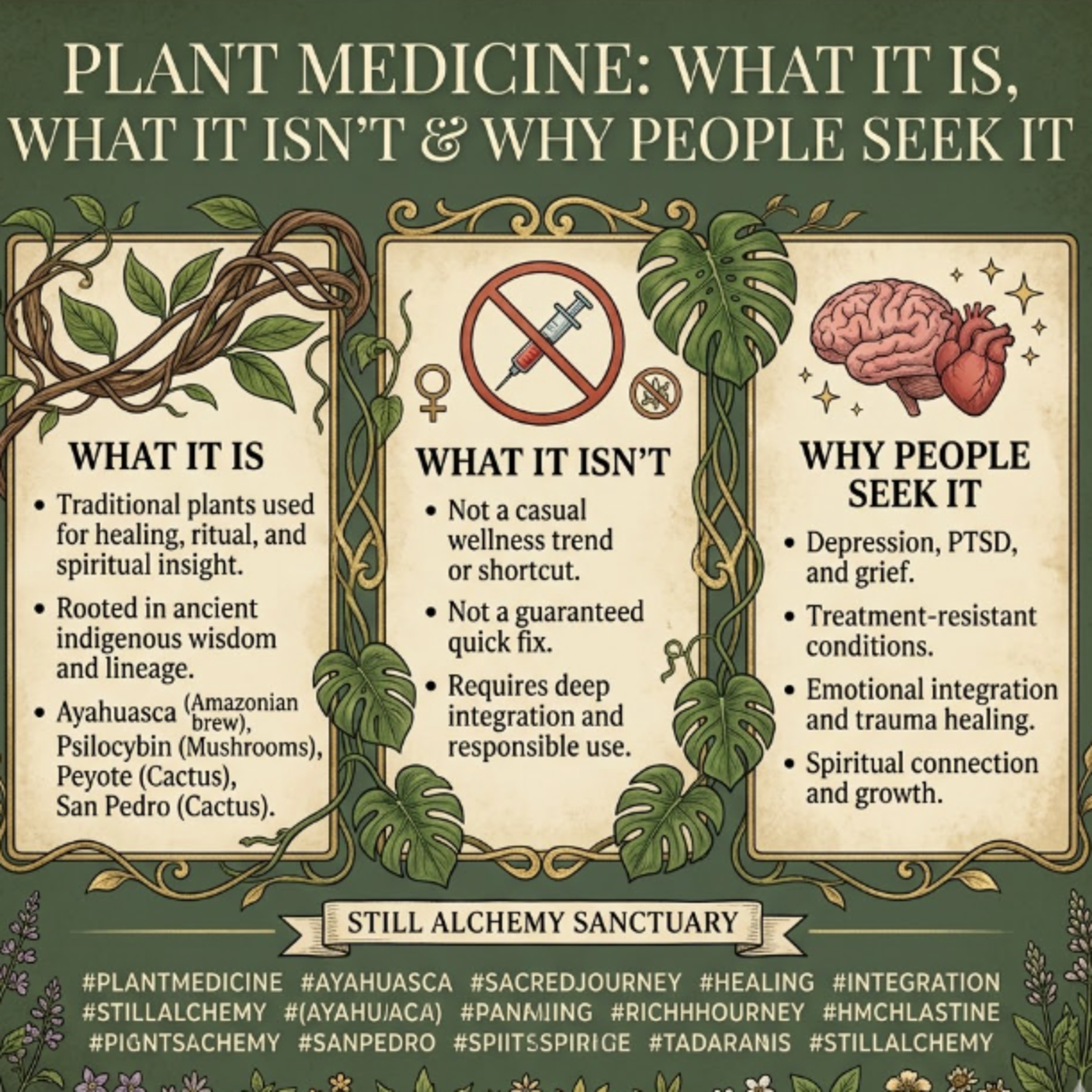 Plant Medicine: What It Is, What It Isn’t, and Why People Seek It episode artwork