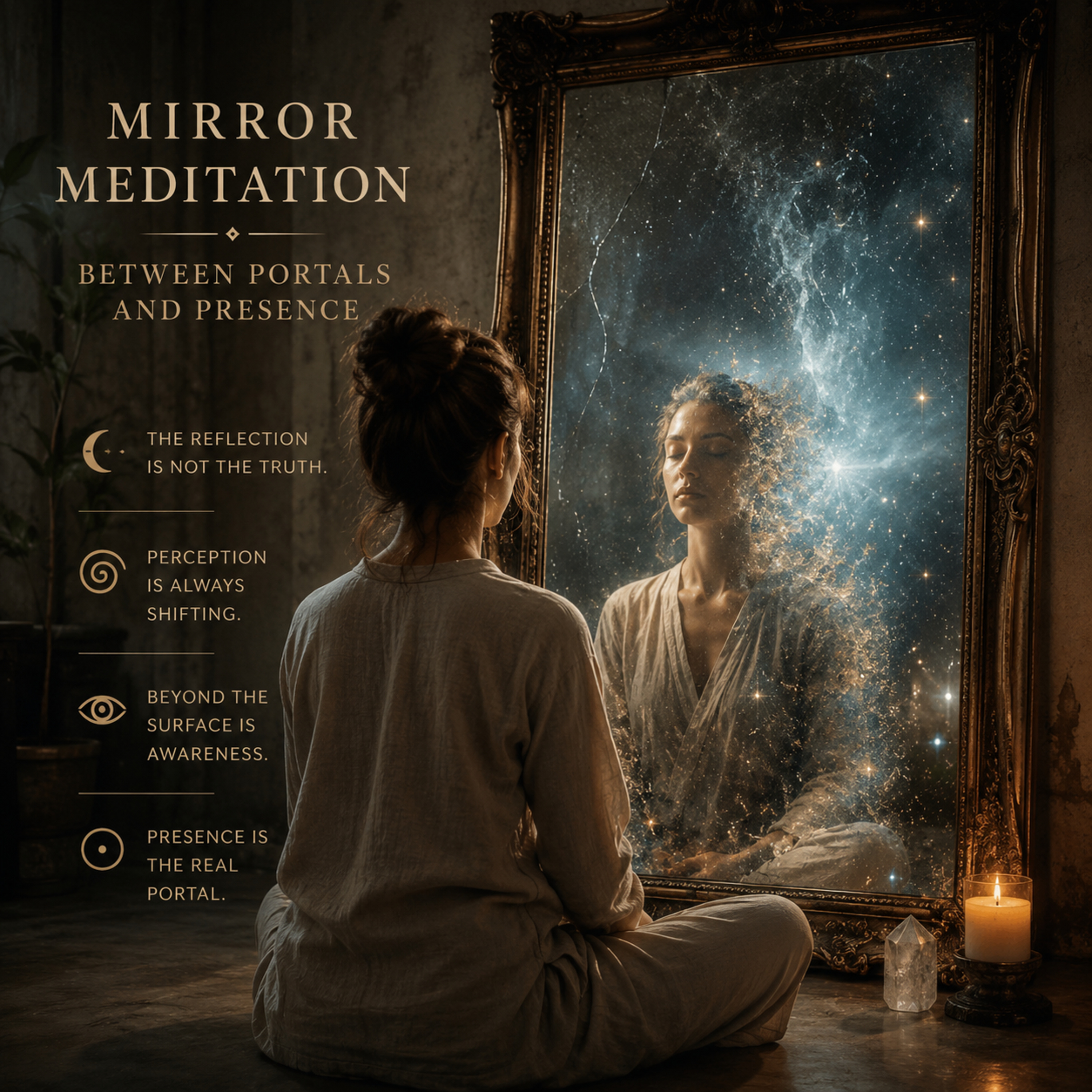 Mirror Meditation-Between Reflection and Reality: A Visual Meditation on Presence episode artwork