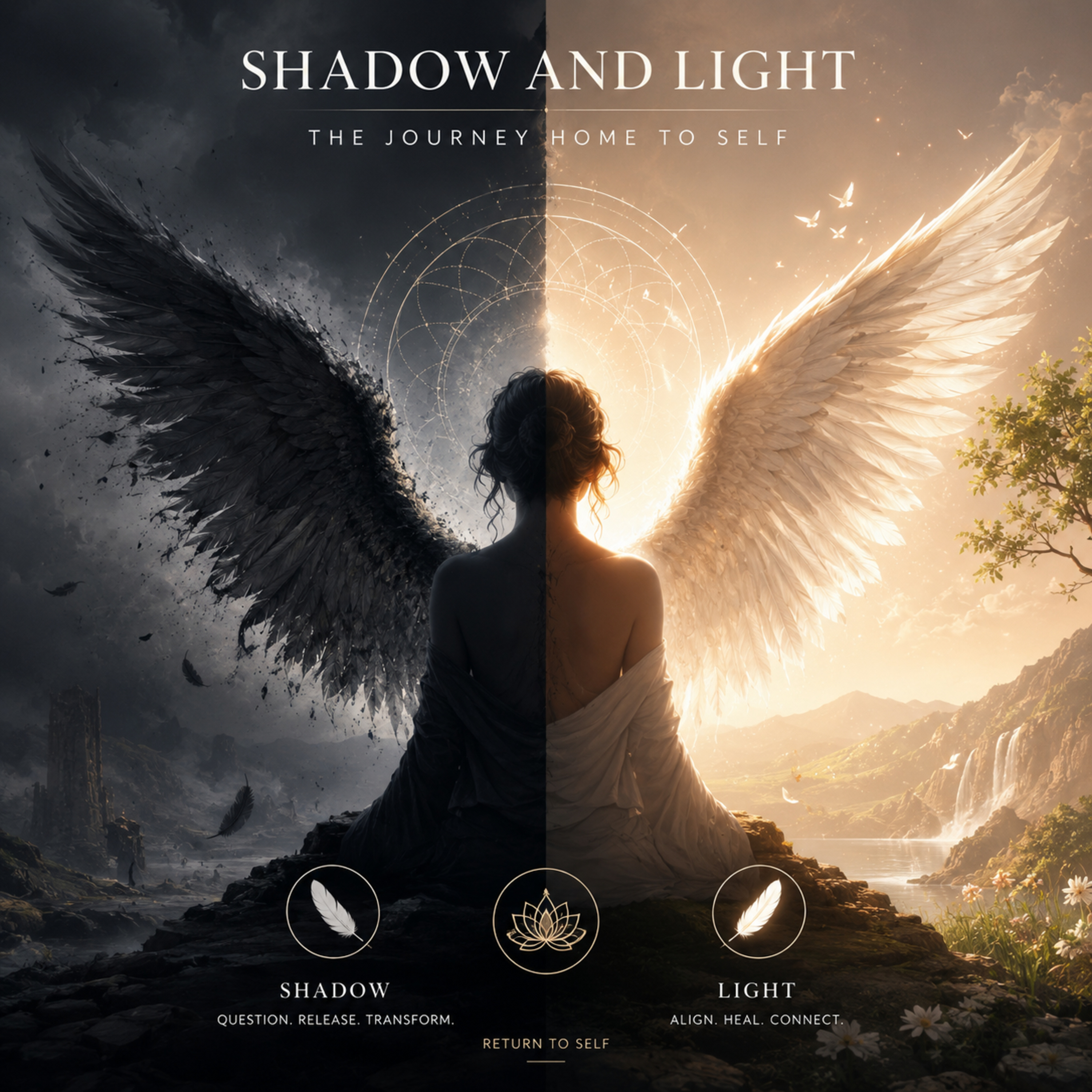 The Dark Angel and the Divine Light: A Psychological and Spiritual Perspective episode artwork