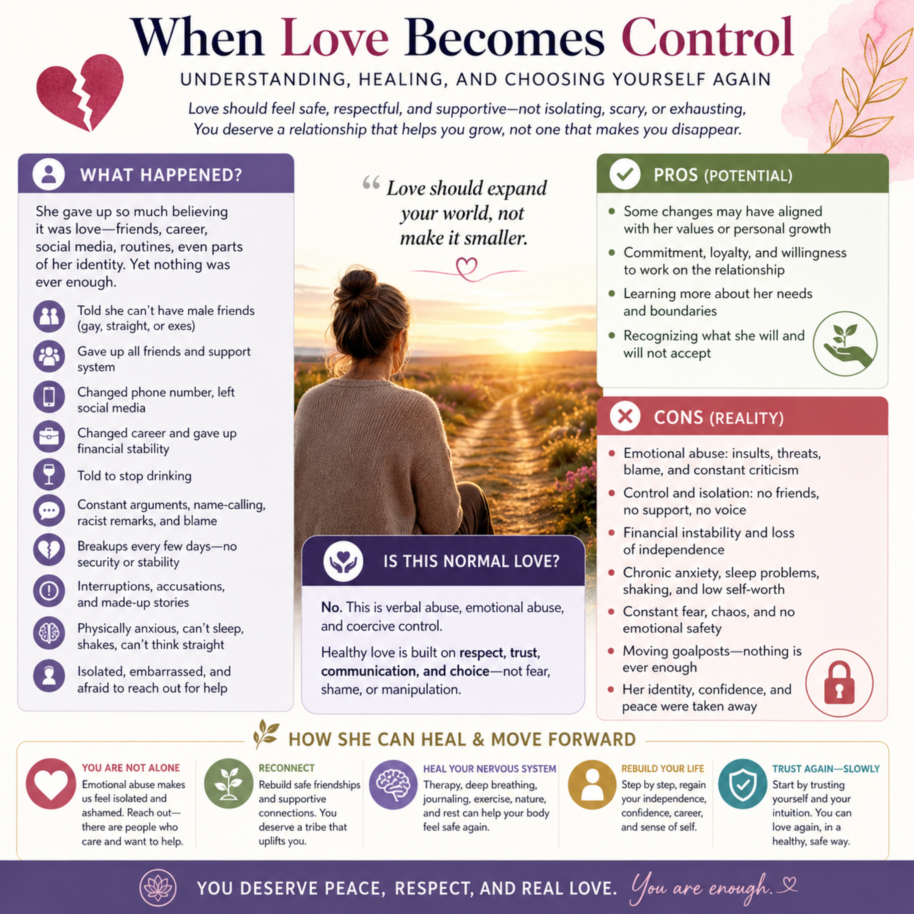 When Love Becomes Control: Healing After an Emotionally Abusive Relationship episode artwork