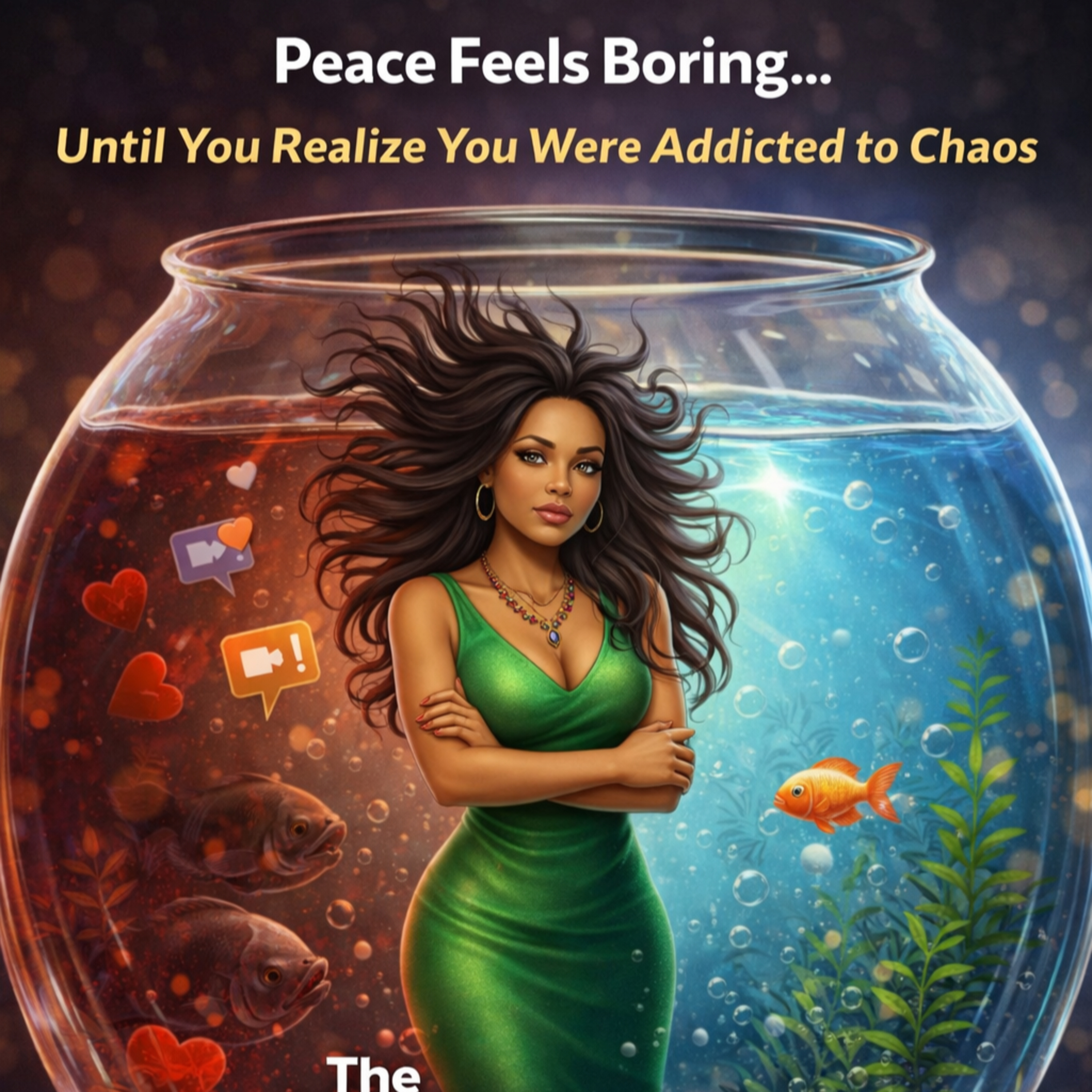 Peace Feels Boring… Until You Realize You Were Addicted to Chaos” episode artwork