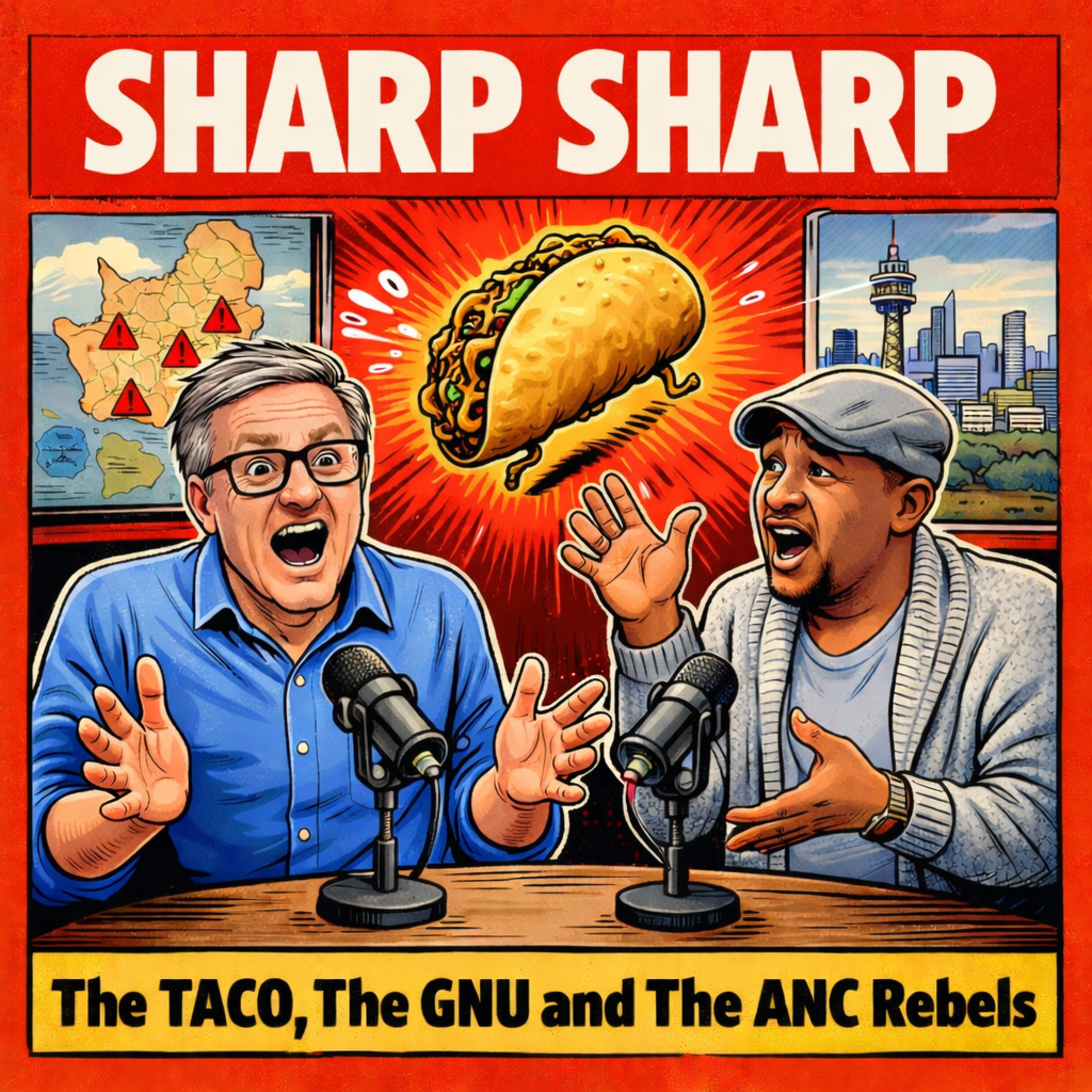 Sharp Sharp: The TACO, The GNU and The ANC Rebels episode artwork