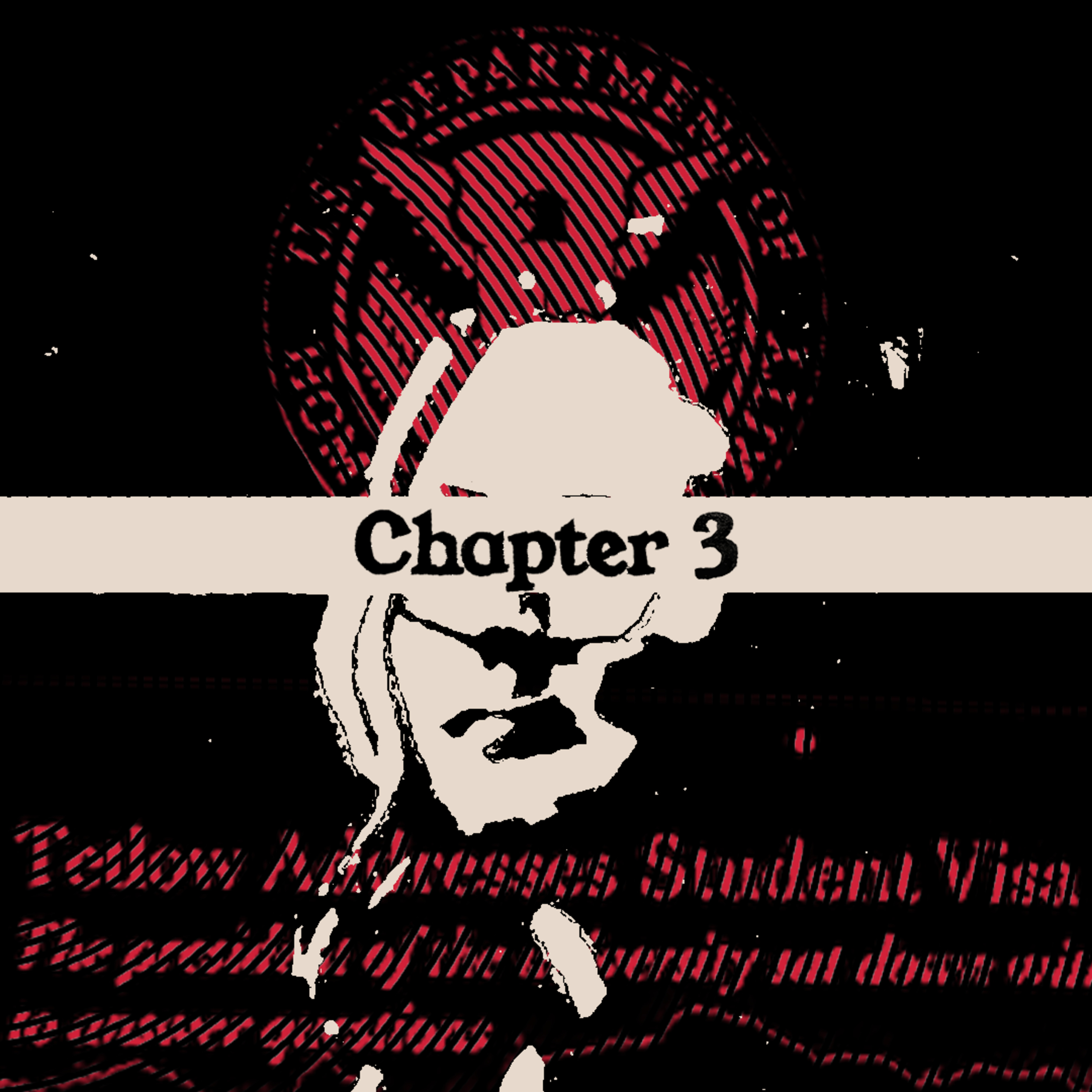 Chapter 3: “This Crisis On Campus” episode artwork