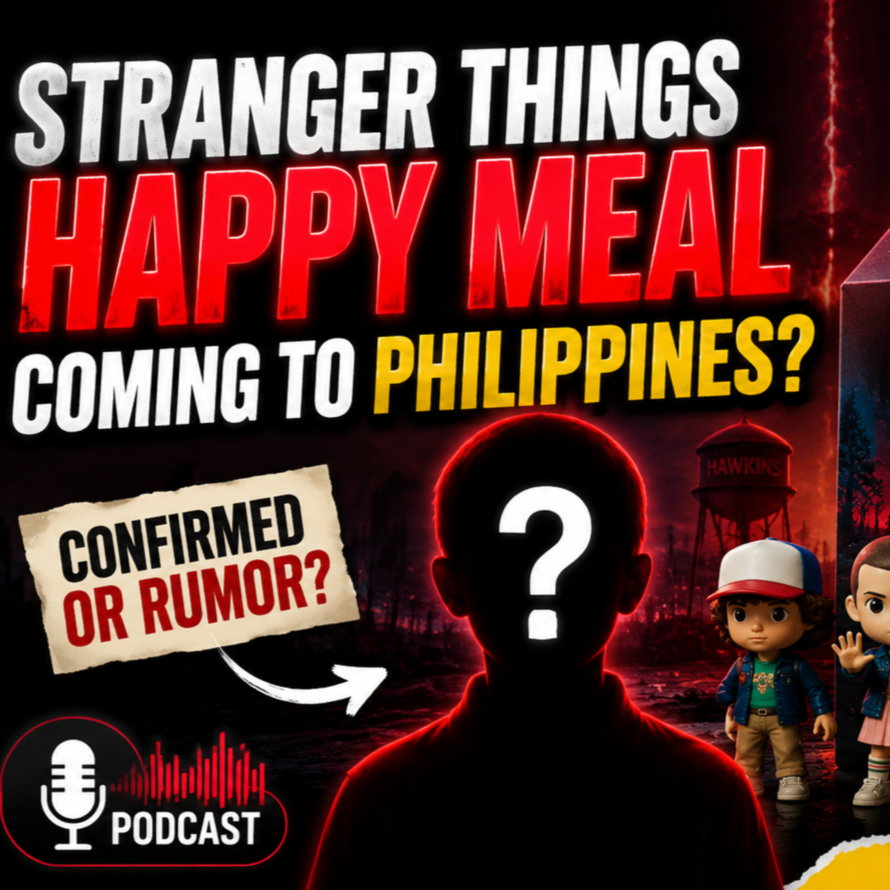 Stranger Things Happy Meal in McDo Philippines episode artwork