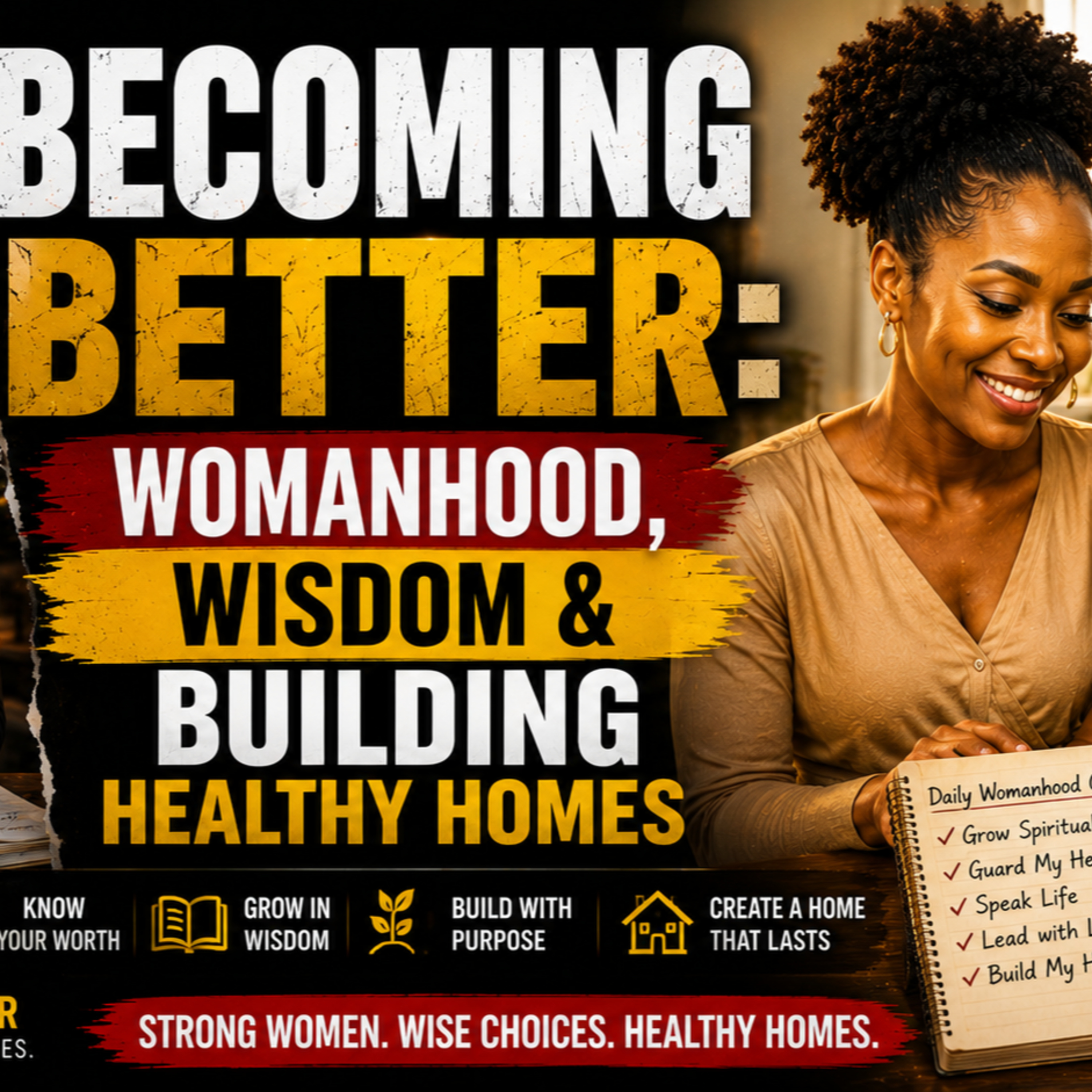 BECOMING BETTER: Womanhood, Wisdom & Building Healthy Homes episode artwork