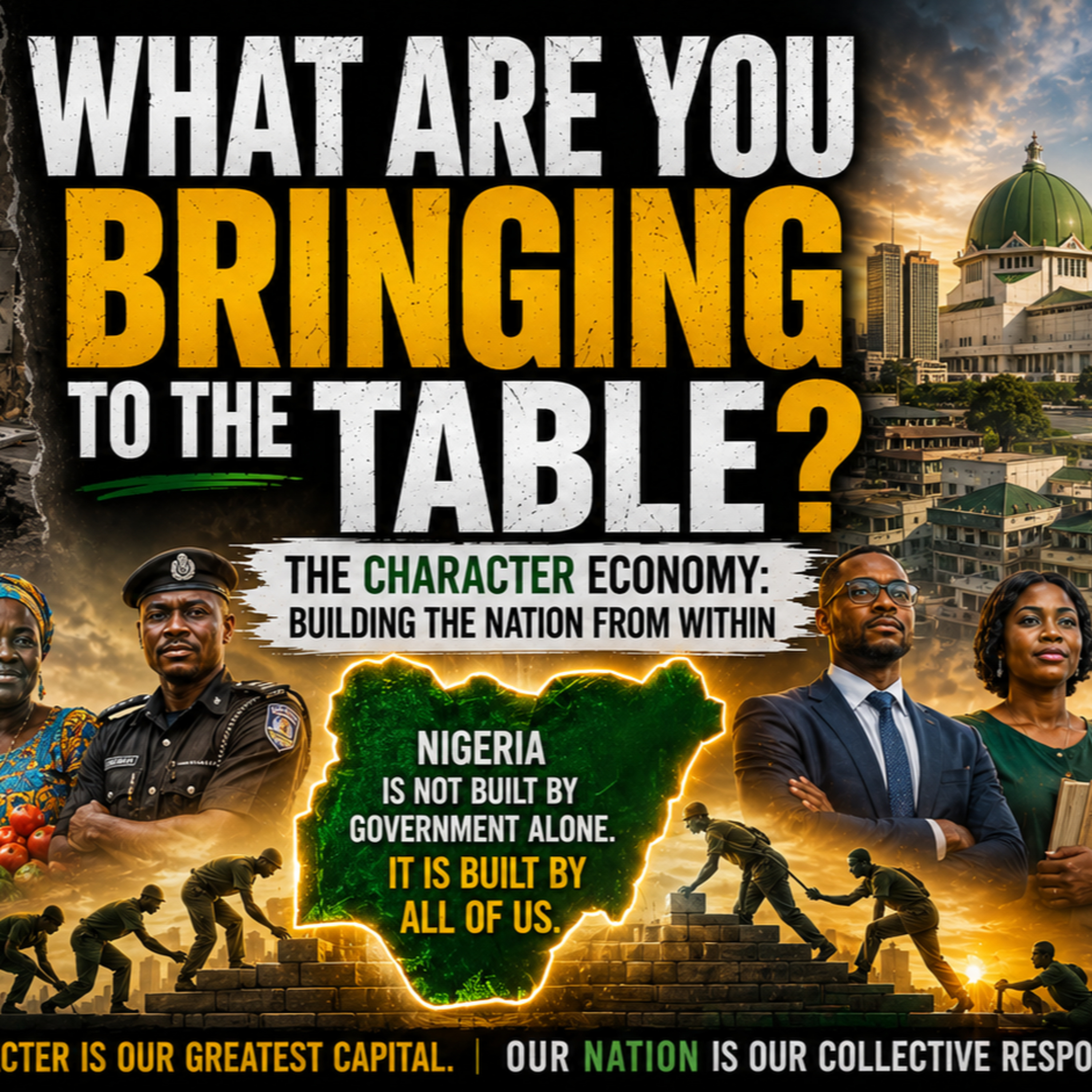 WHAT ARE YOU BRINGING TO THE TABLE? | The Character Economy: Building the Nation From Within episode artwork