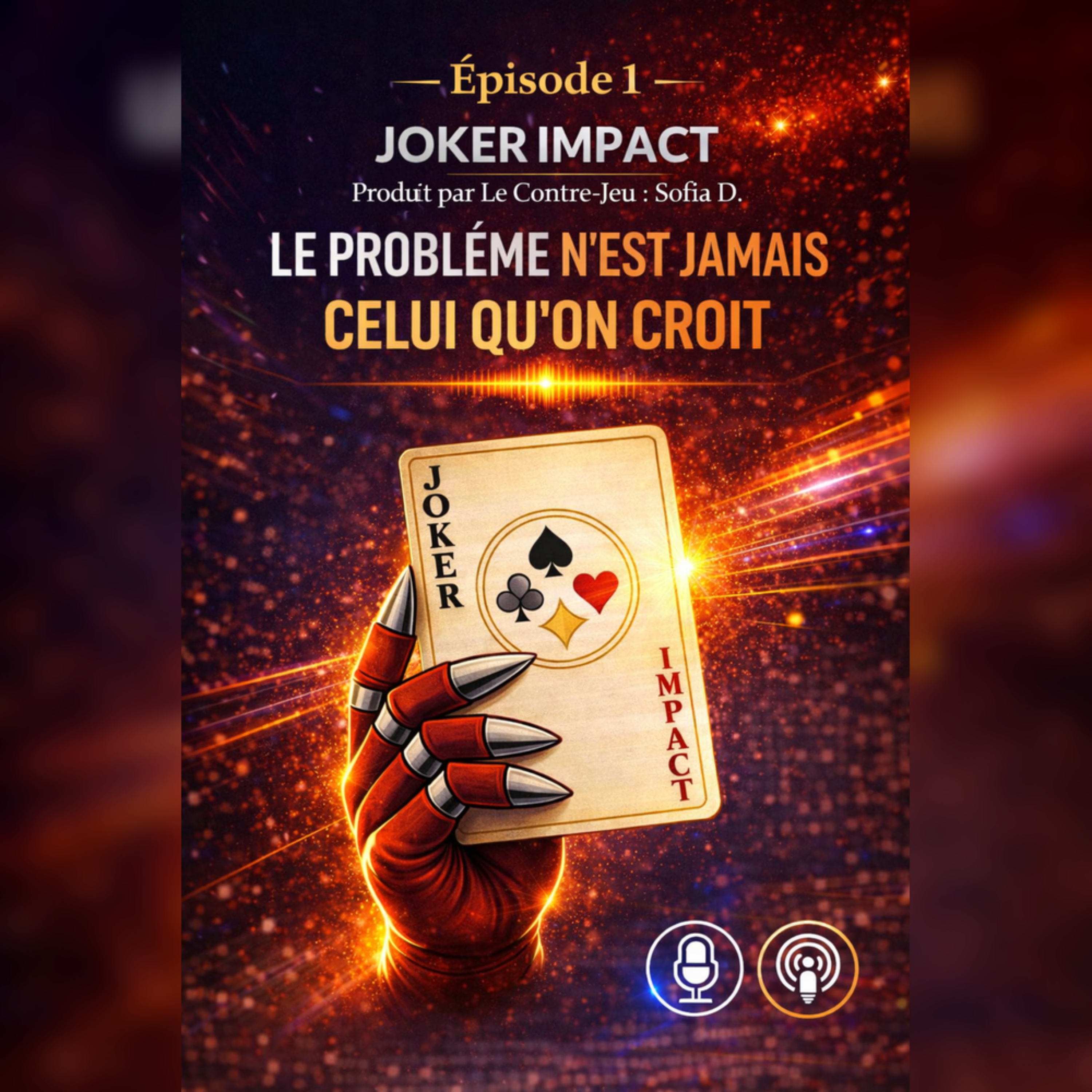 JOKER IMPACT —Sortie du flou : les podcasts qui remettent les choses en place.