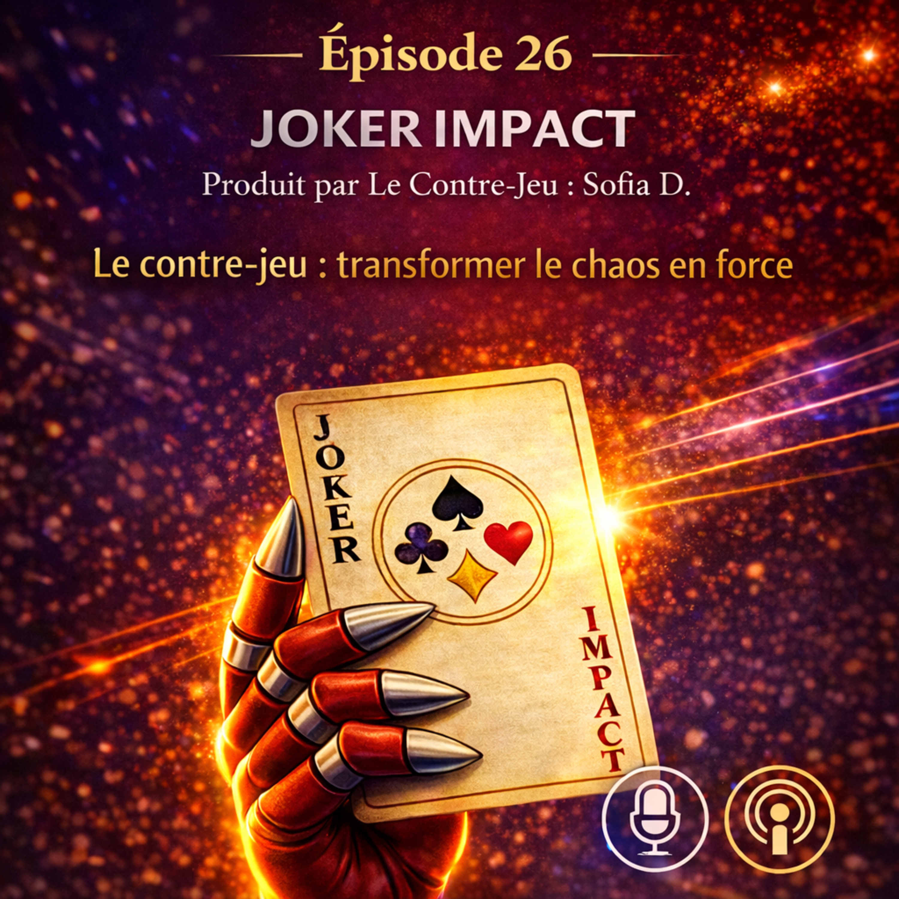 JOKER IMPACT —Sortie du flou : les podcasts qui remettent les choses en place.
