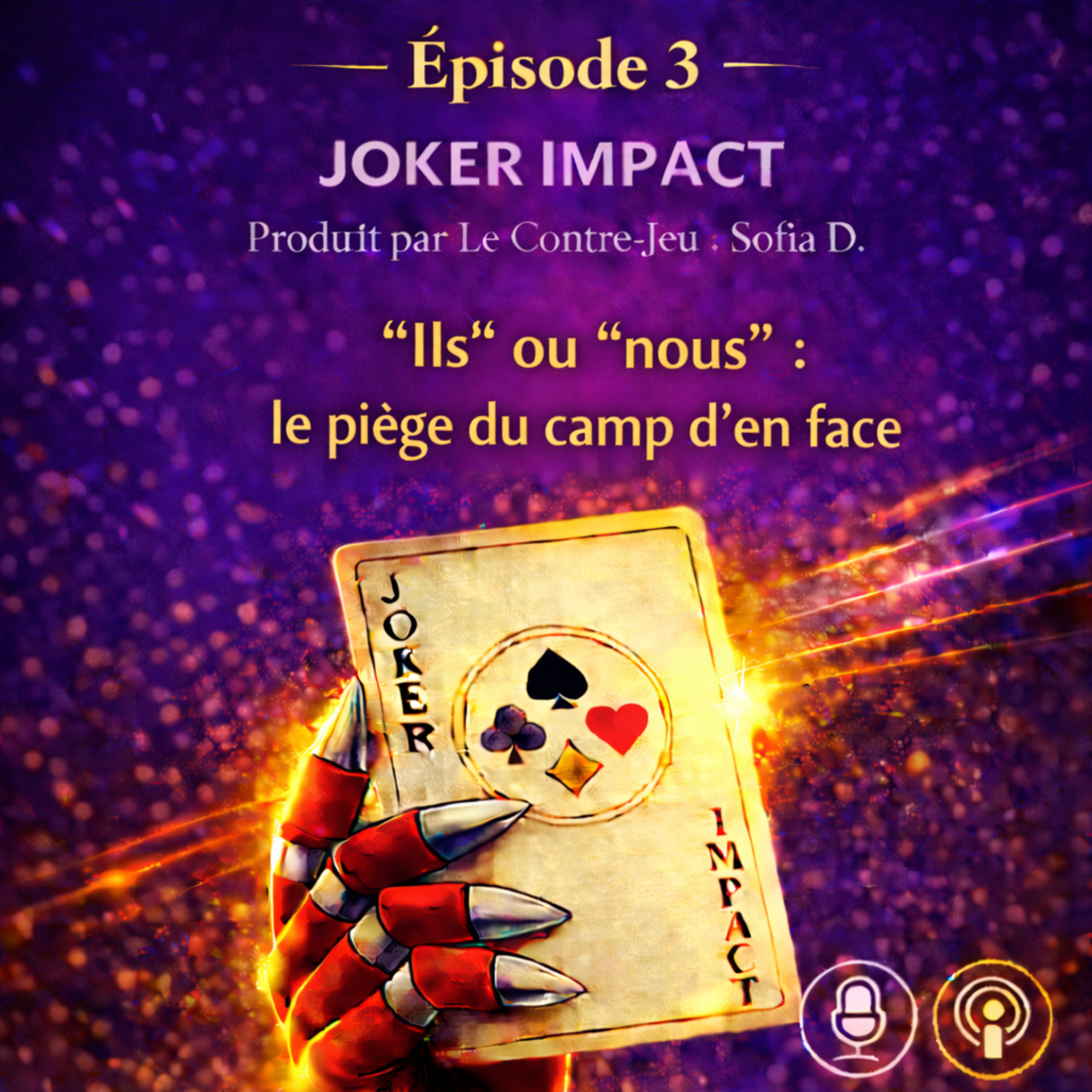 JOKER IMPACT —Sortie du flou : les podcasts qui remettent les choses en place.