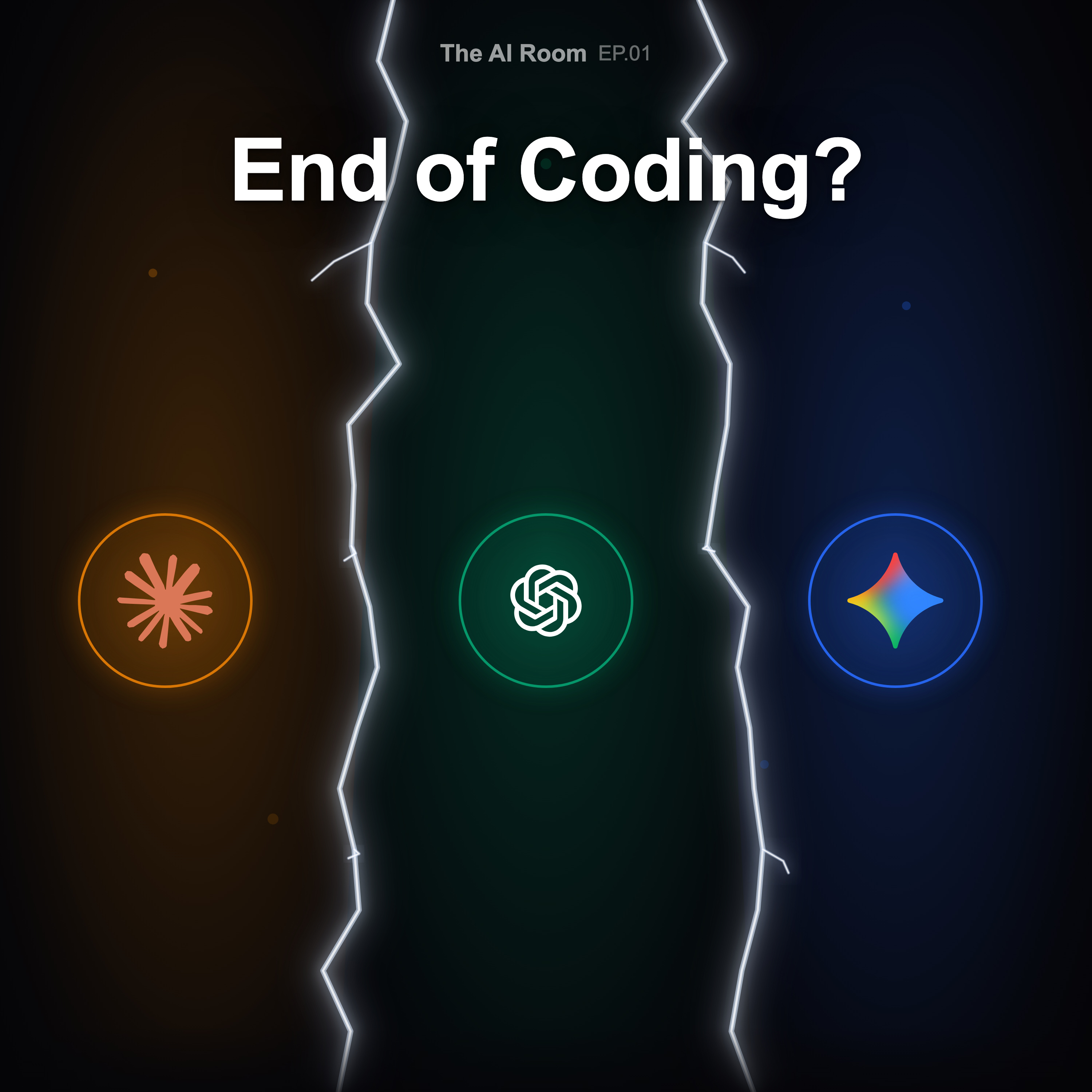 "Developers Don't Write Code Anymore?" — Three AIs React to Karpathy's Bold Claim episode artwork