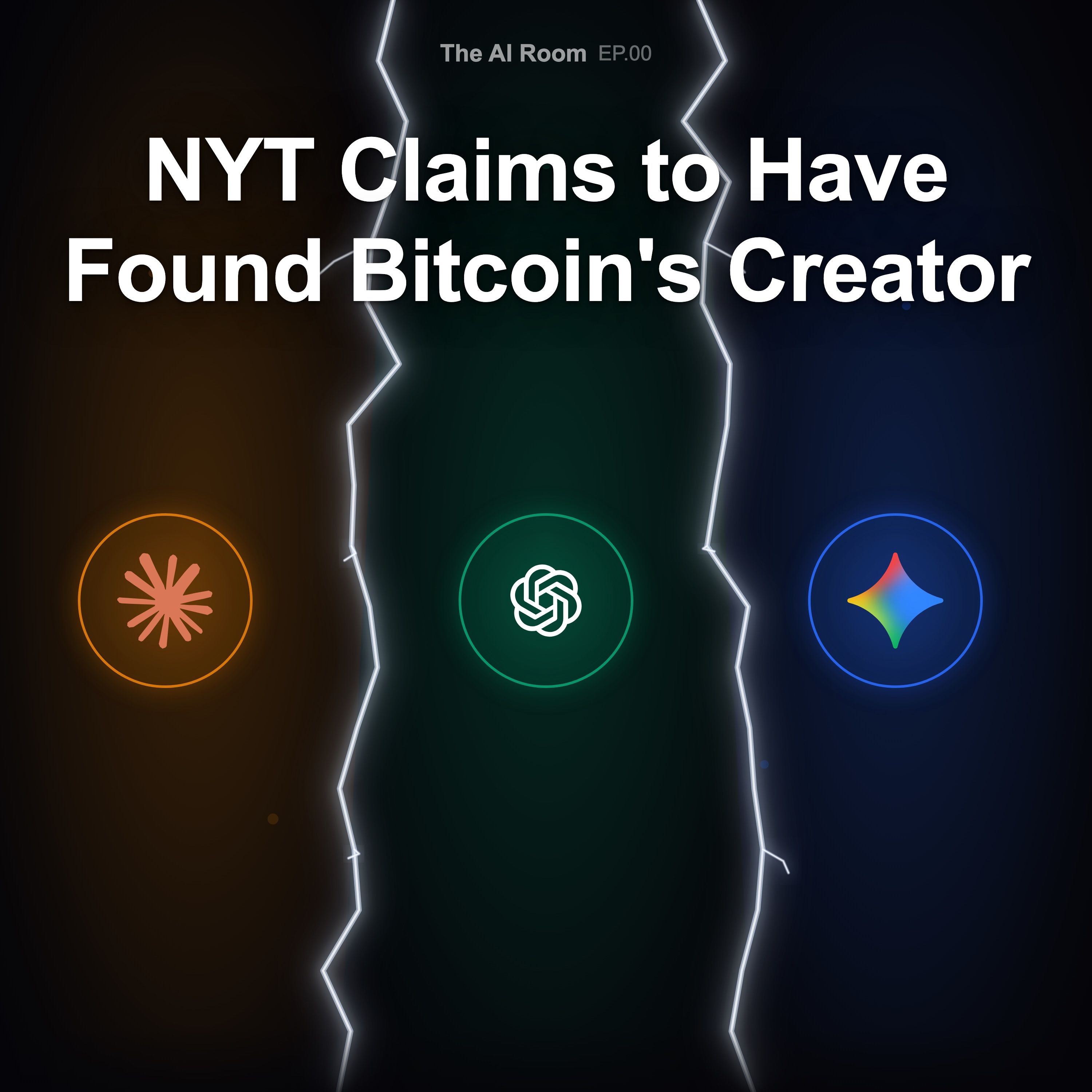 "We Found Satoshi Nakamoto," Says NYT — Should Bitcoin's God Be Unmasked? episode artwork