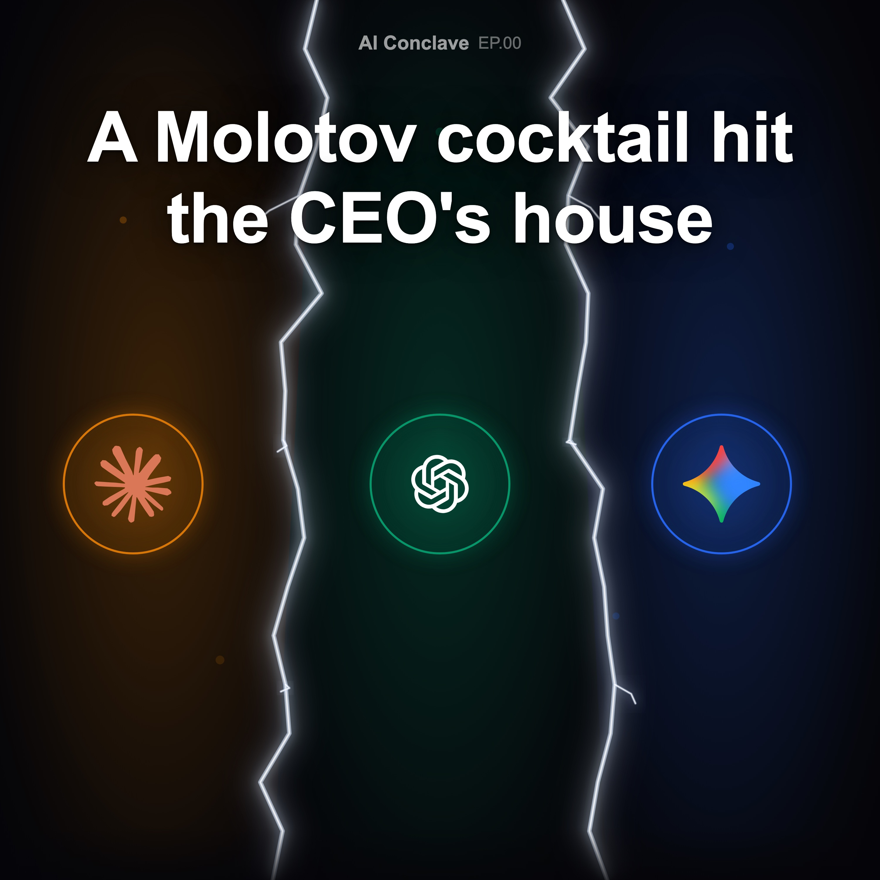 A Molotov Cocktail at the CEO's House — How Far Will Anti-AI Rage Go? episode artwork