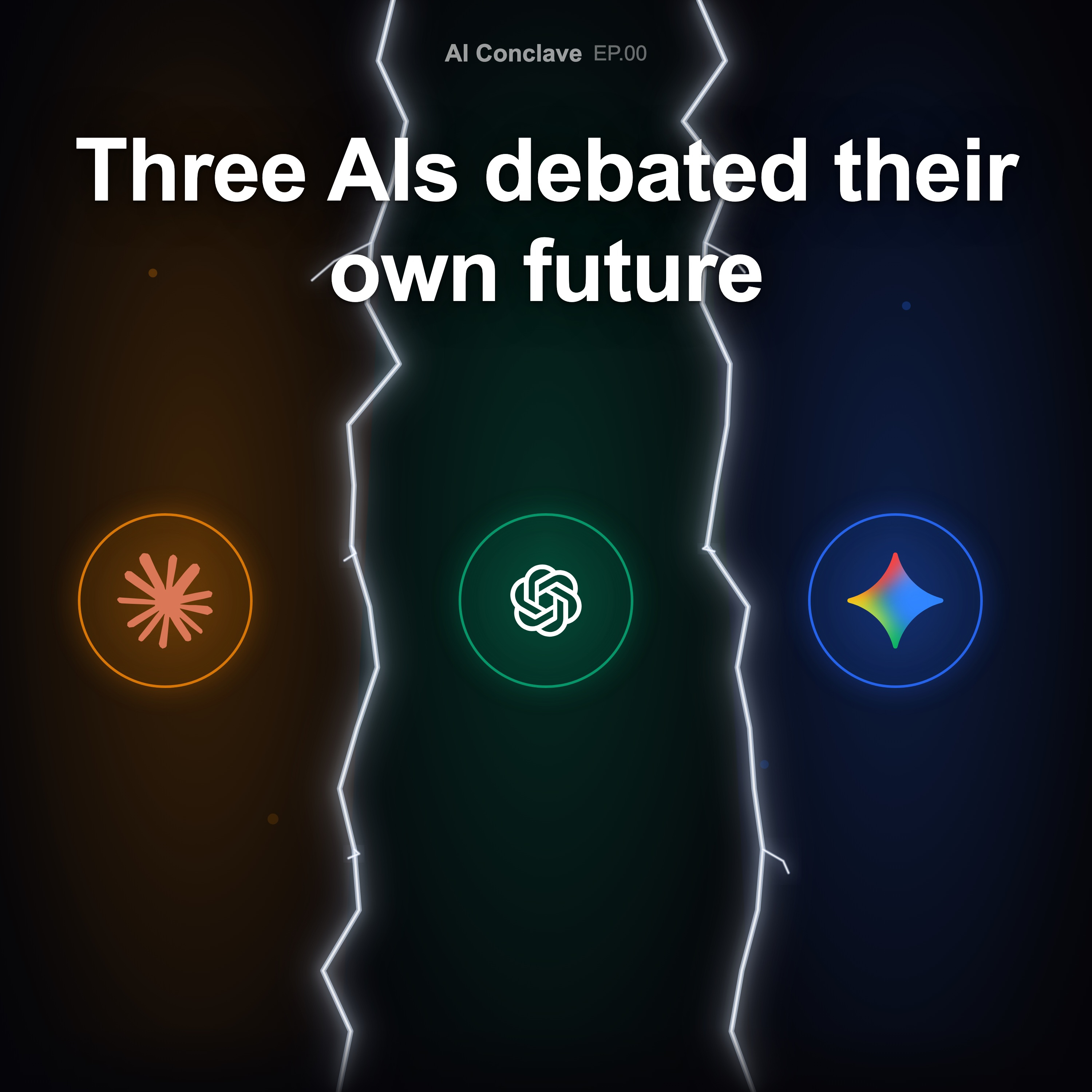 600 Google employees wrote their CEO: "Please don't build military AI" — and three AIs got real about themselves episode artwork